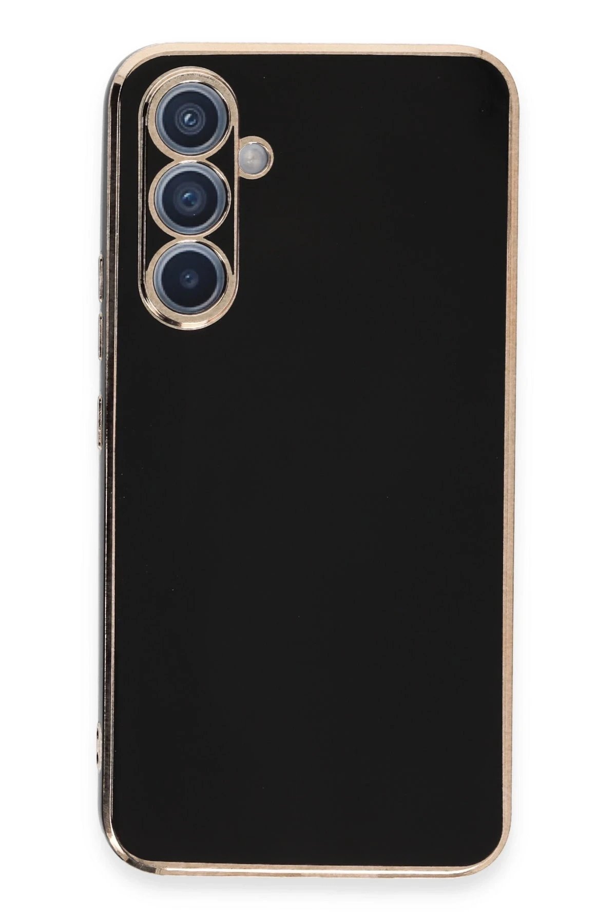 Samsung Galaxy A54 5G Kılıf Volet Silikon - Siyah-(5796)