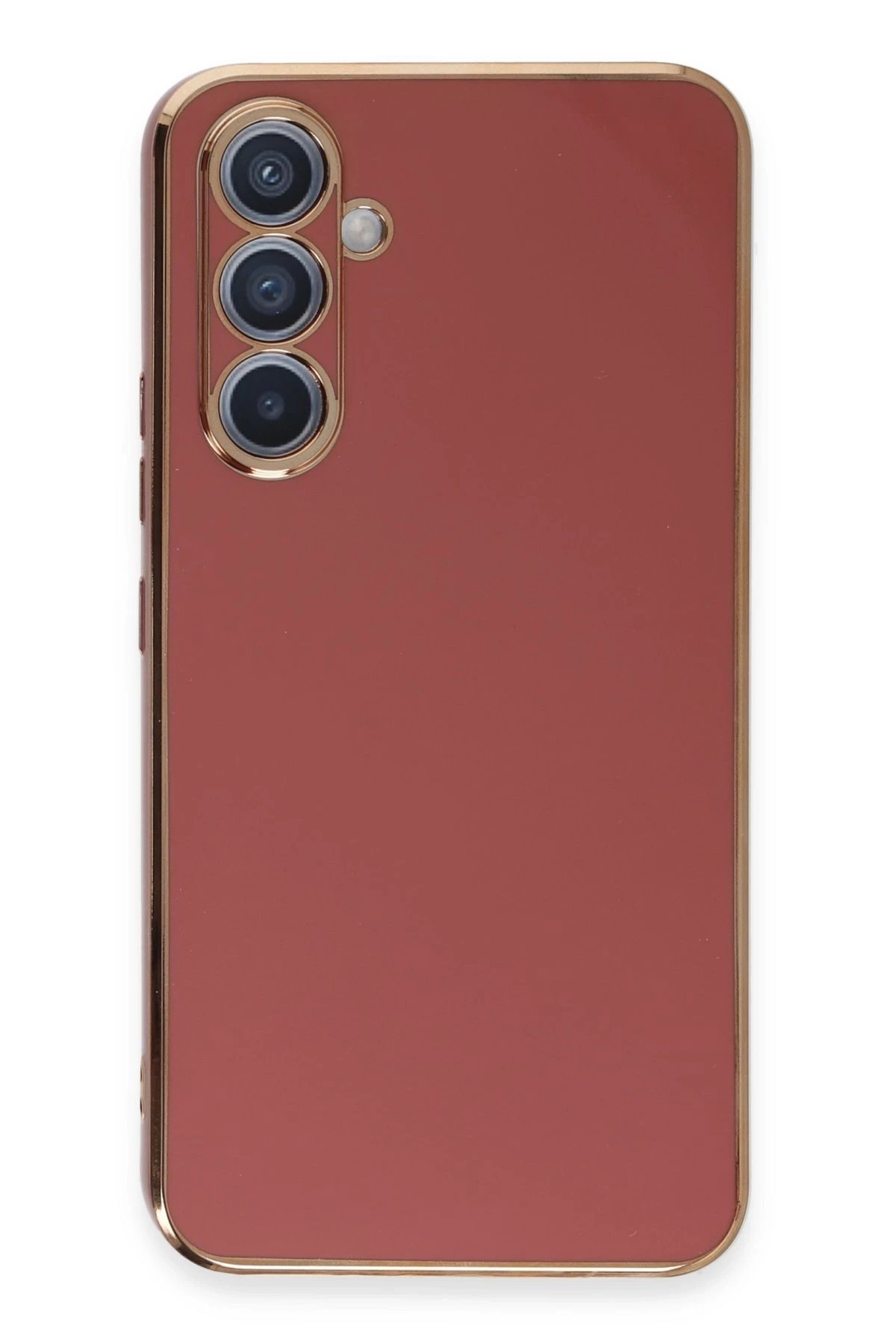 Samsung Galaxy A54 5G Kılıf Volet Silikon - Kırmızı-(5796)