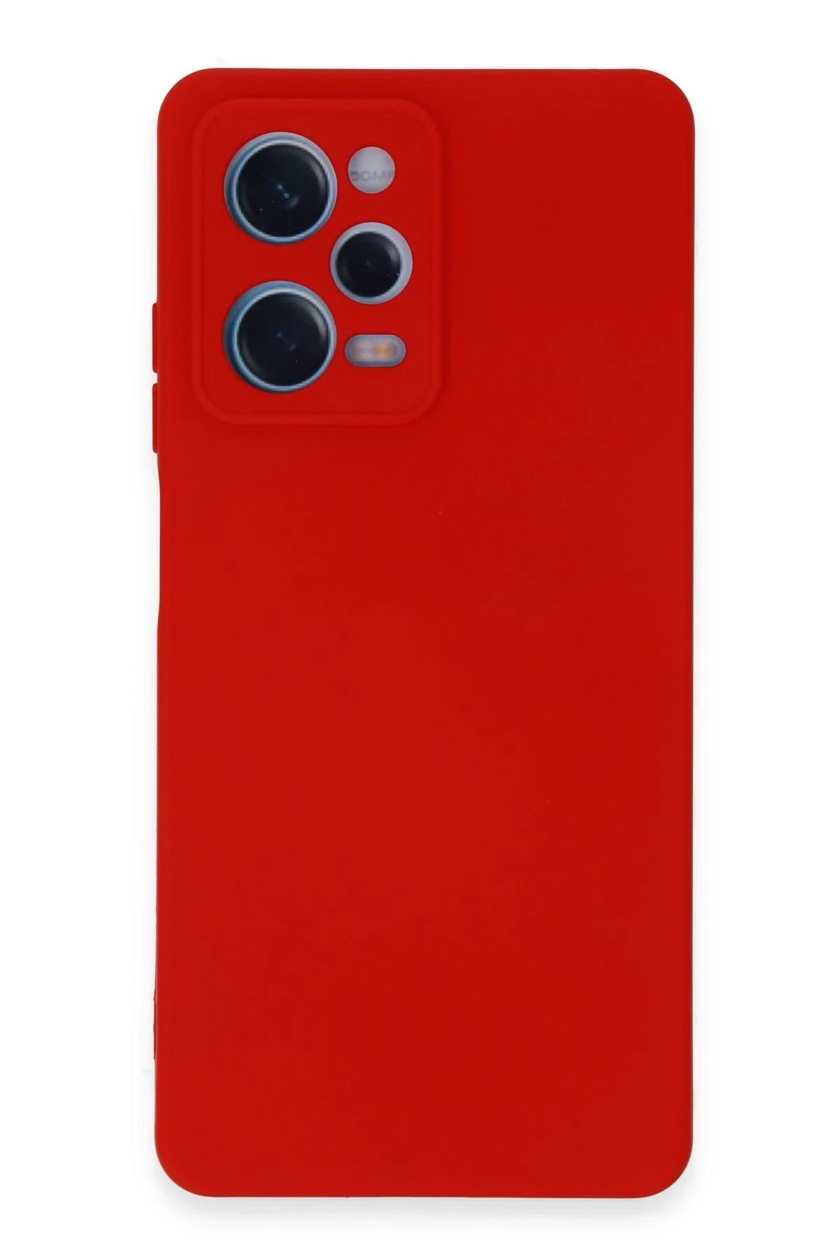 Xiaomi Redmi Note 12 Pro 5G Kılıf Nano içi Kadife Silikon - Kırmızı-(5796)