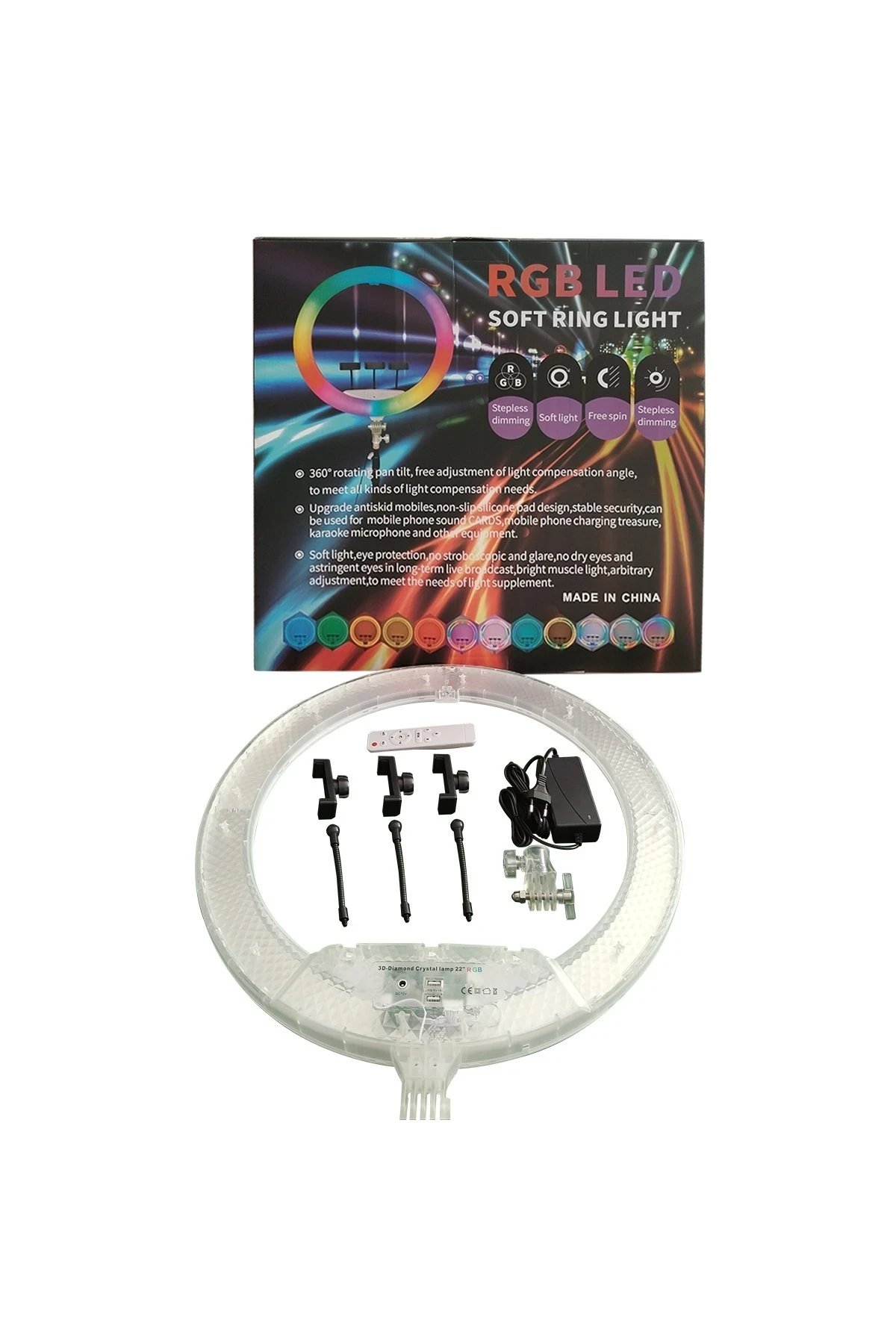 RD45 Diamond RGB Selfie Işığı-(5796)