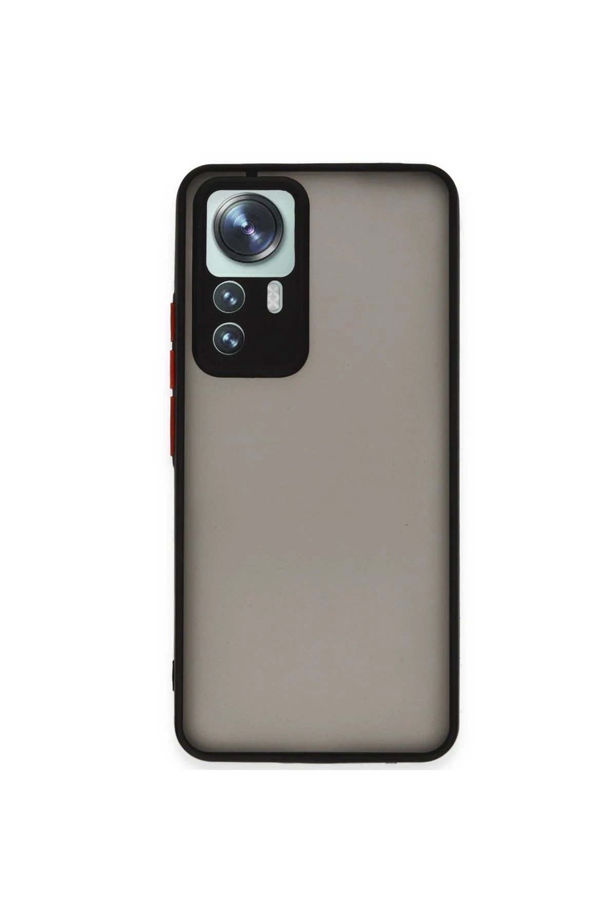 Xiaomi Mi 12T Pro Kılıf Montreal Silikon Kapak - Siyah-(5796)