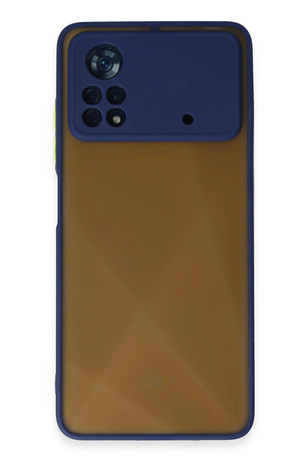 Xiaomi Poco X4 Pro 5G Kılıf Montreal Silikon Kapak - Lacivert-(5796)