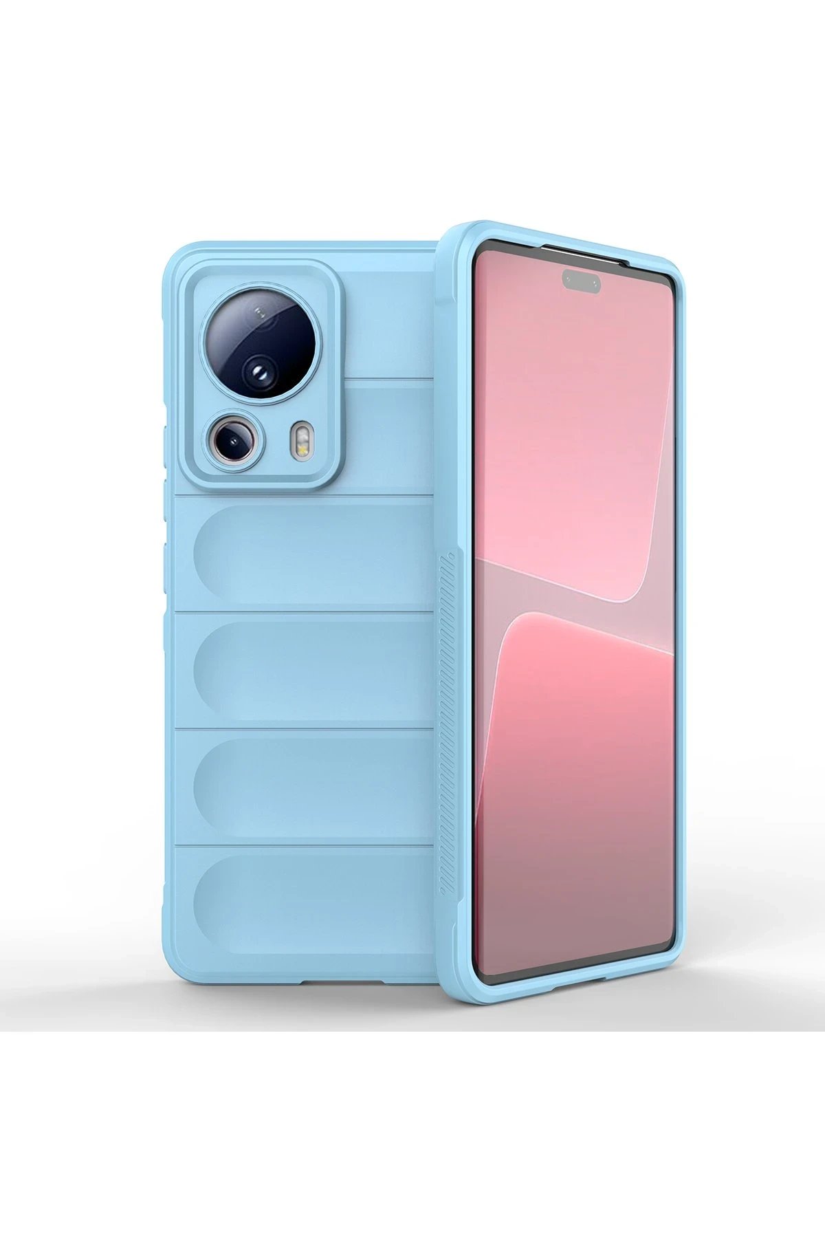 Xiaomi Mi 13 Lite Kılıf Optimum Silikon - Sky Blue-(5796)