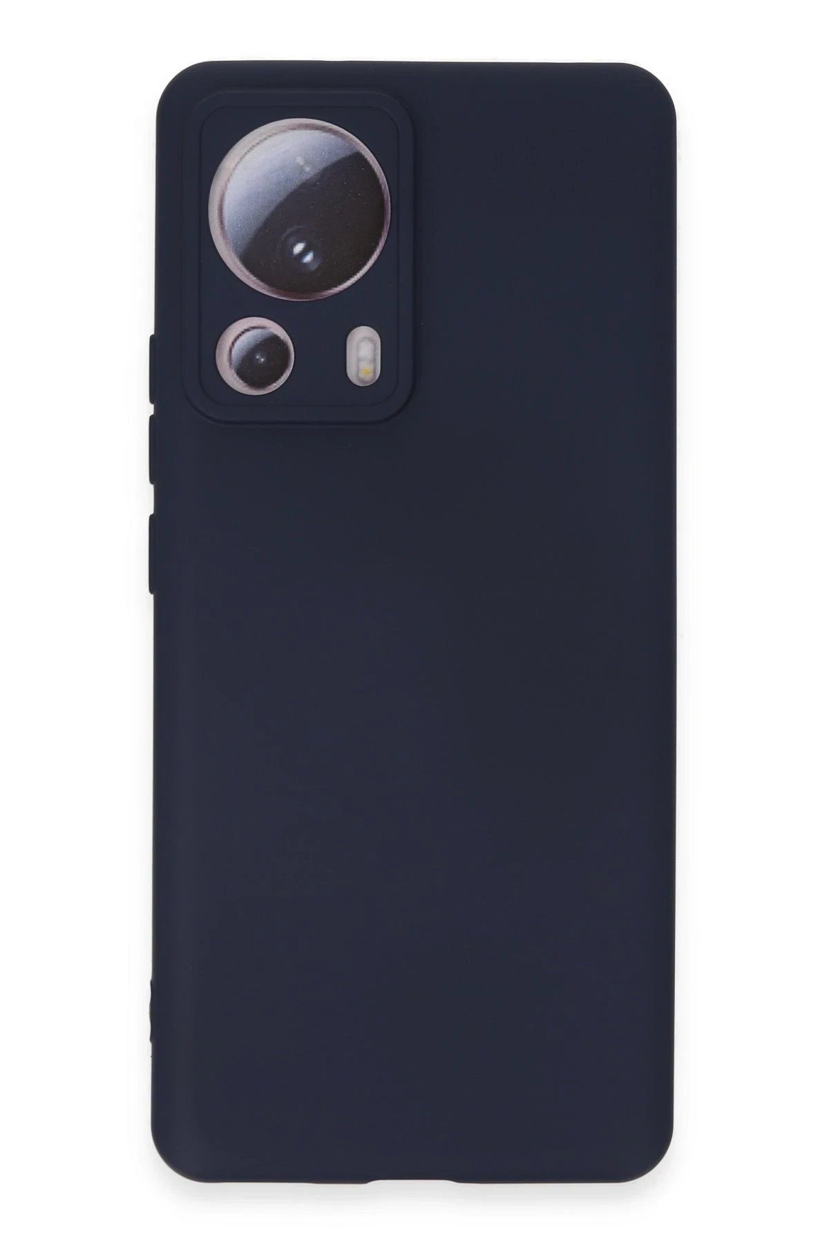 Xiaomi Mi 13 Lite Kılıf Nano içi Kadife Silikon - Lacivert-(5796)