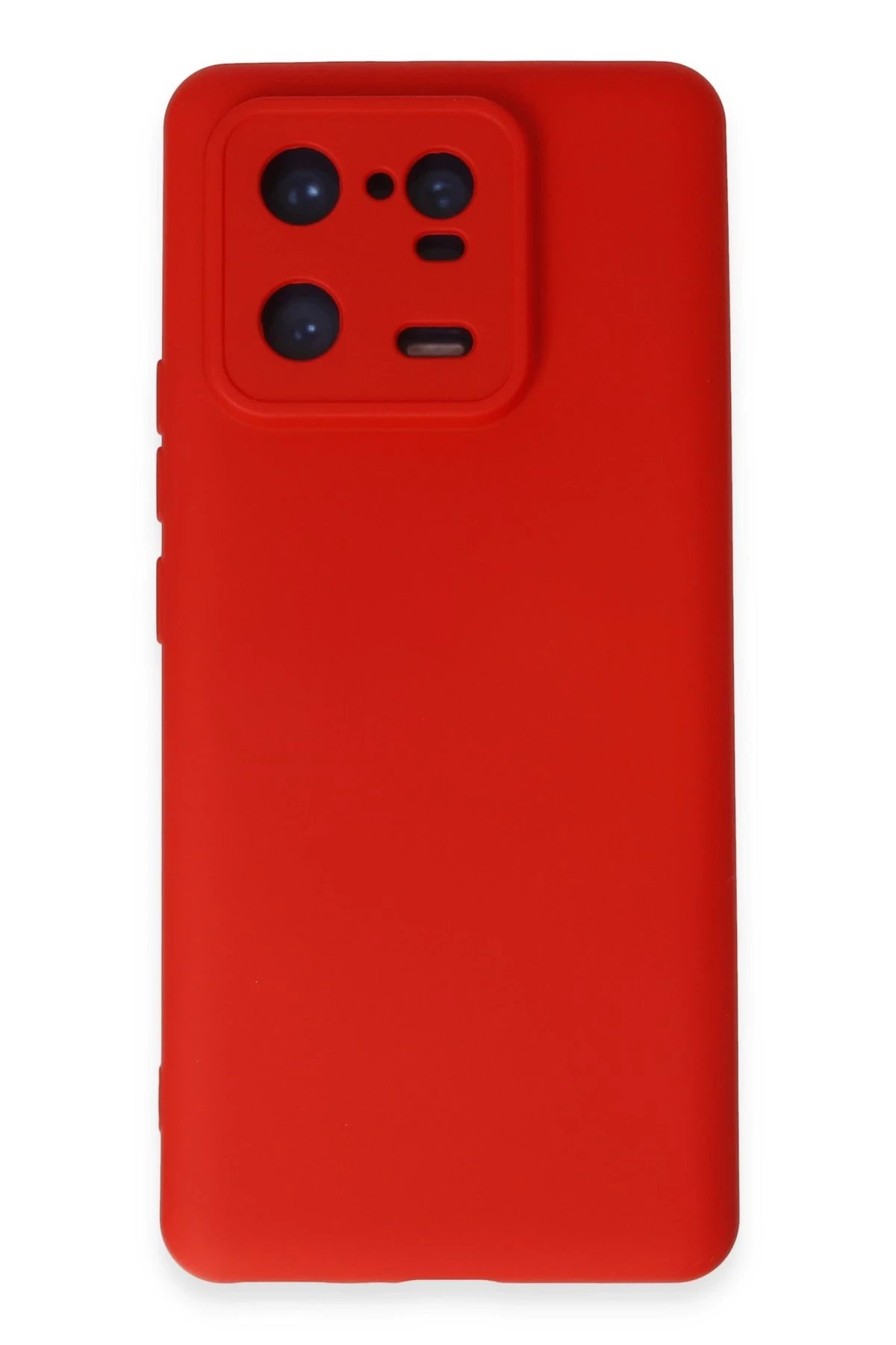 Xiaomi Mi 13 Pro Kılıf Nano içi Kadife Silikon - Kırmızı-(5796)