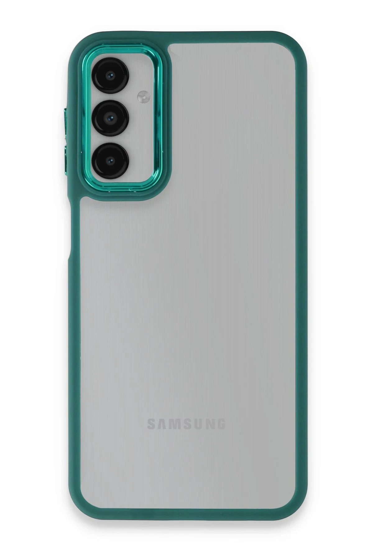 Samsung Galaxy A24 4G Kılıf Dora Kapak - Haki Yeşil-(5796)