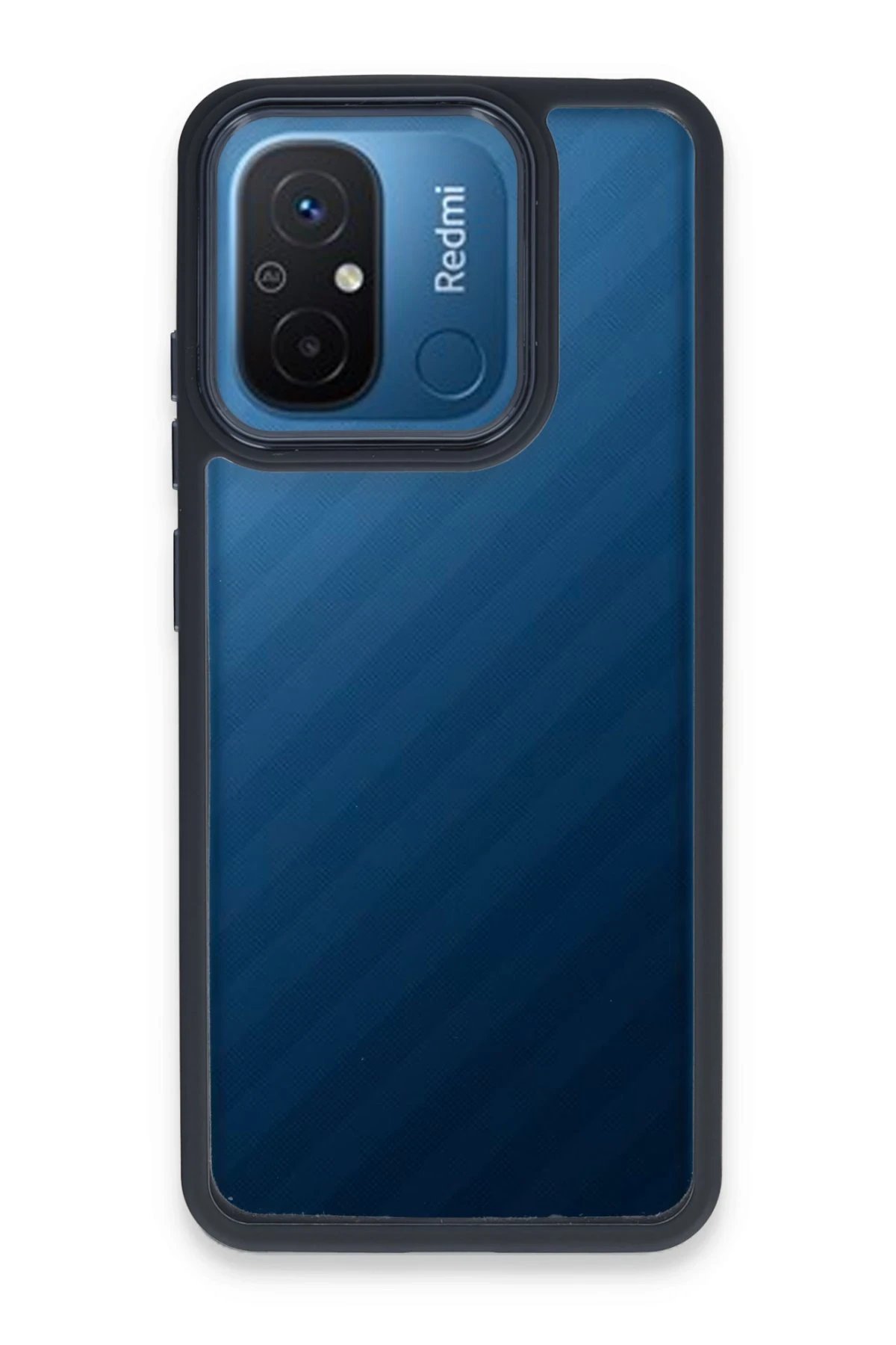 Xiaomi Redmi 12C Kılıf Dora Kapak - Siyah-(5796)