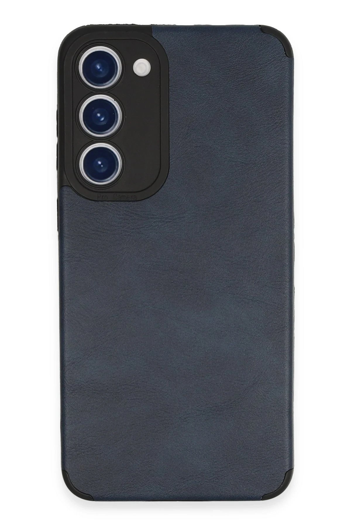 Samsung Galaxy S23 Plus Kılıf Loop Deri Silikon - Lacivert-(5796)