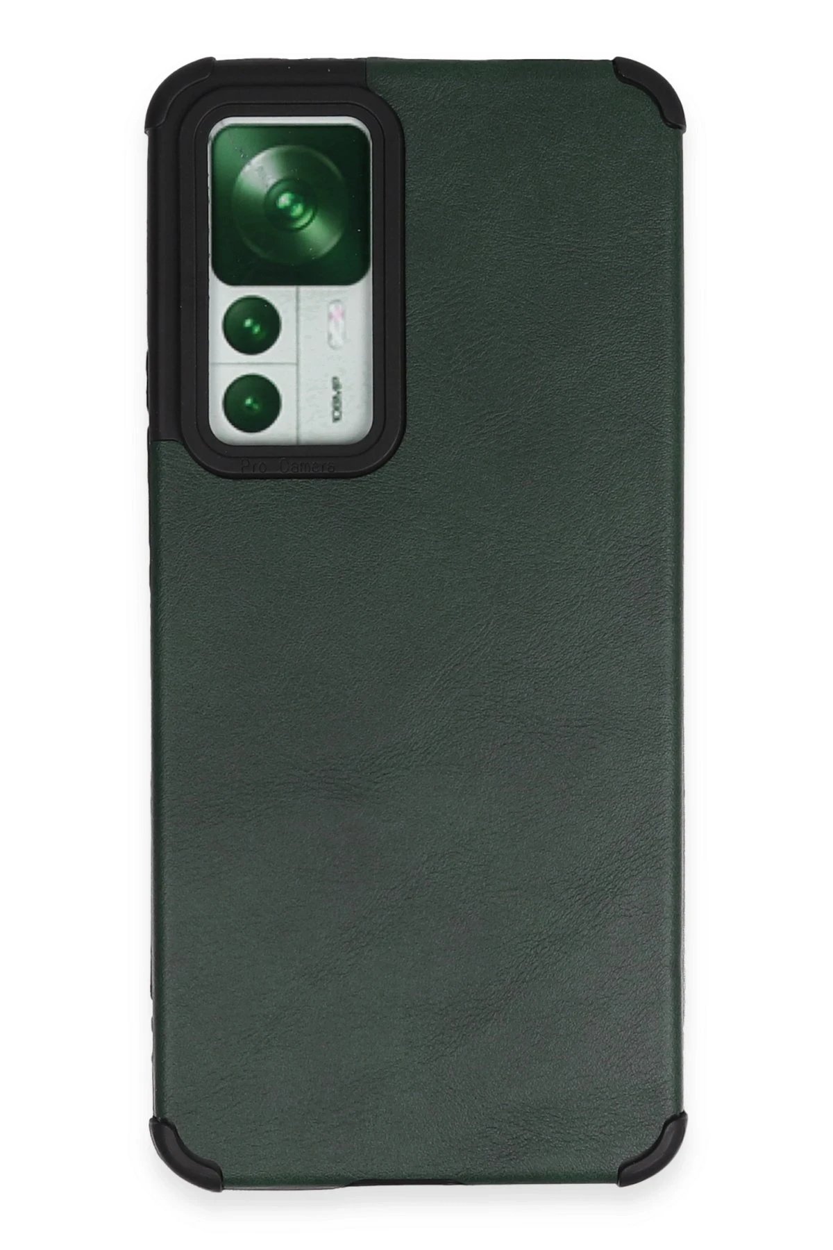 Xiaomi Mi 12T Kılıf Loop Deri Silikon - Yeşil-(5796)