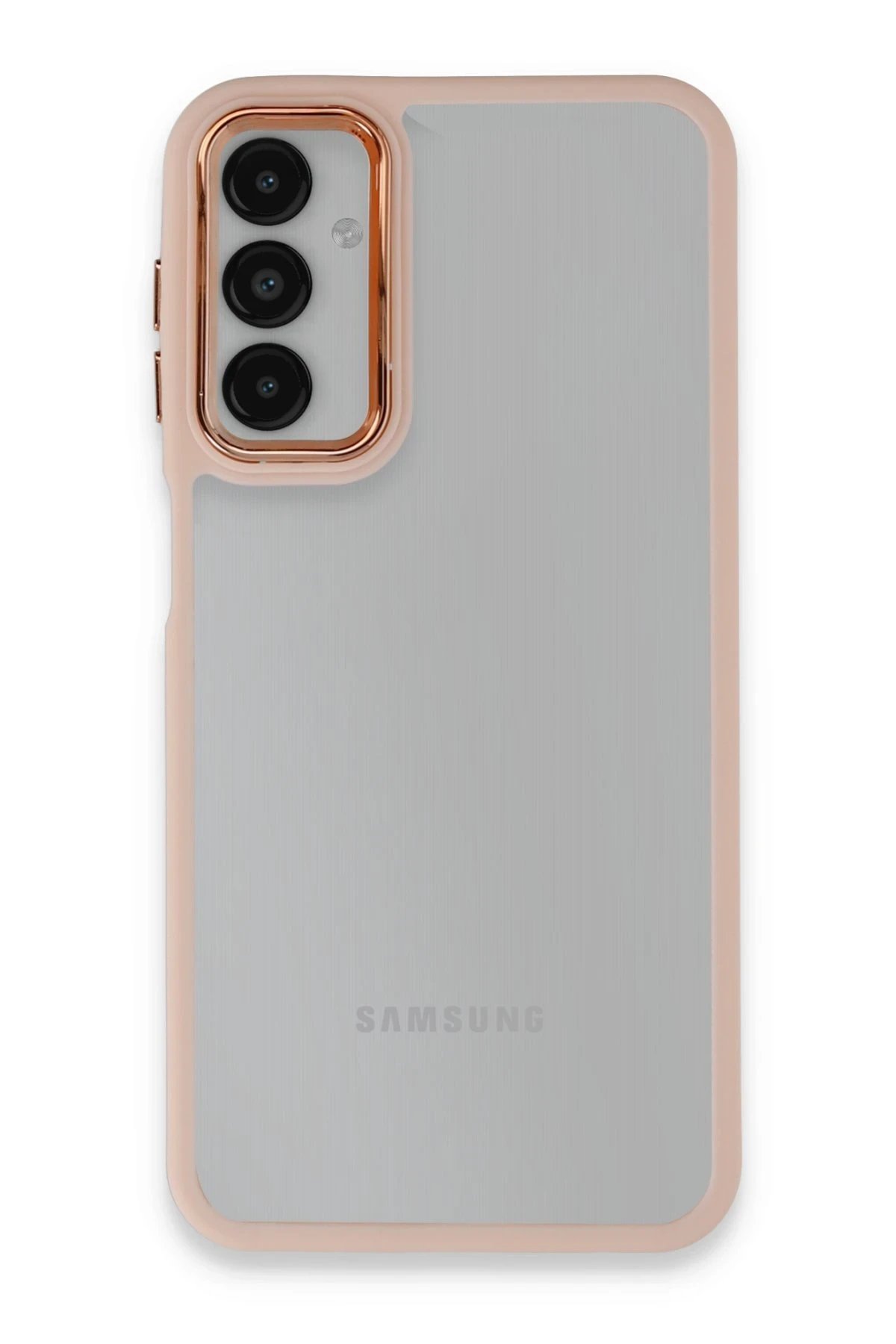 Samsung Galaxy A14 4G Kılıf Dora Kapak - Pudra-(5796)