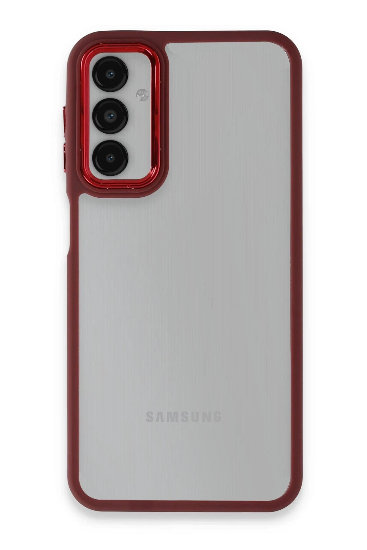 Samsung Galaxy A14 4G Kılıf Dora Kapak - Kırmızı-(5796)