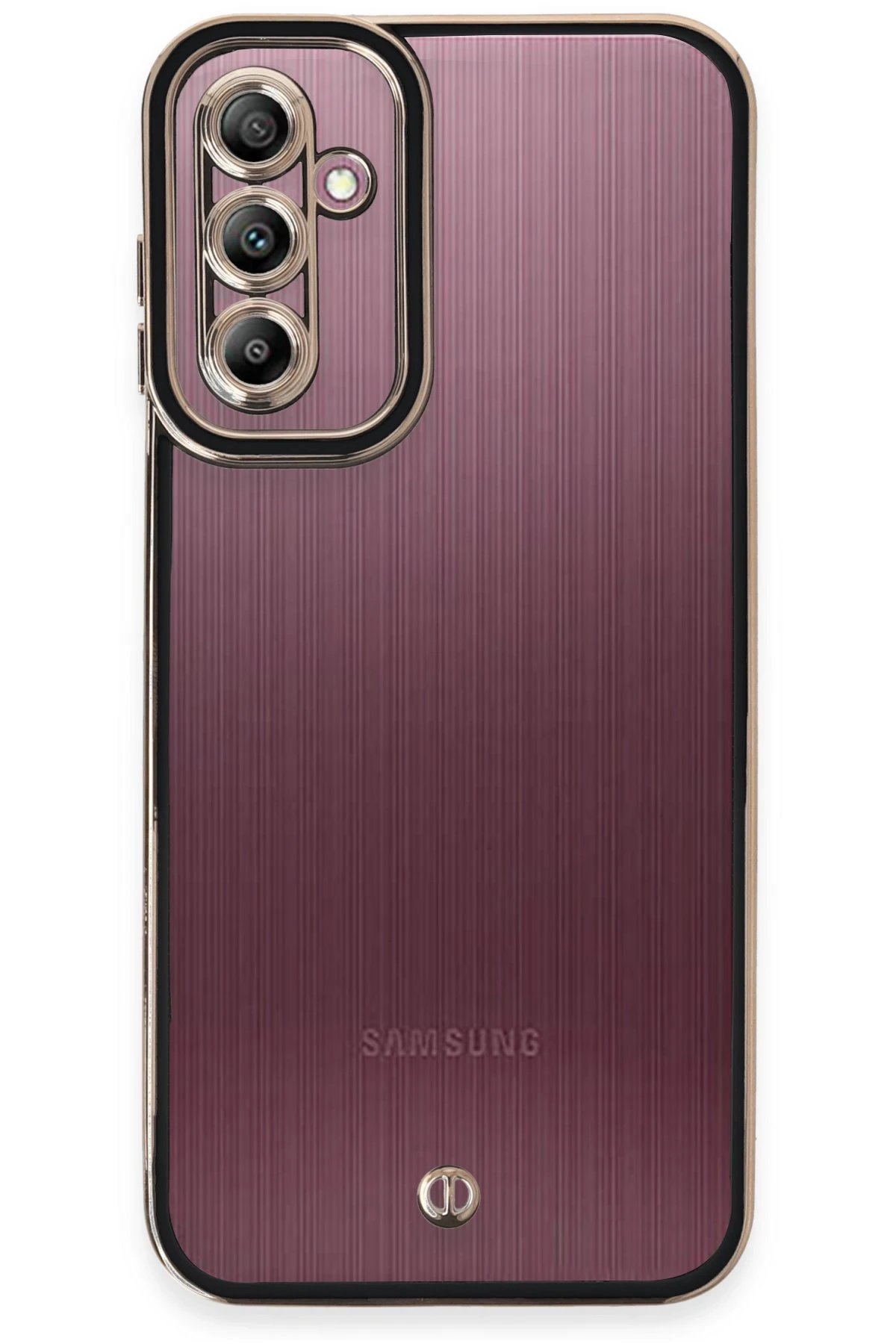 Samsung Galaxy A14 4G Kılıf Liva Lens Silikon - Siyah-(5796)