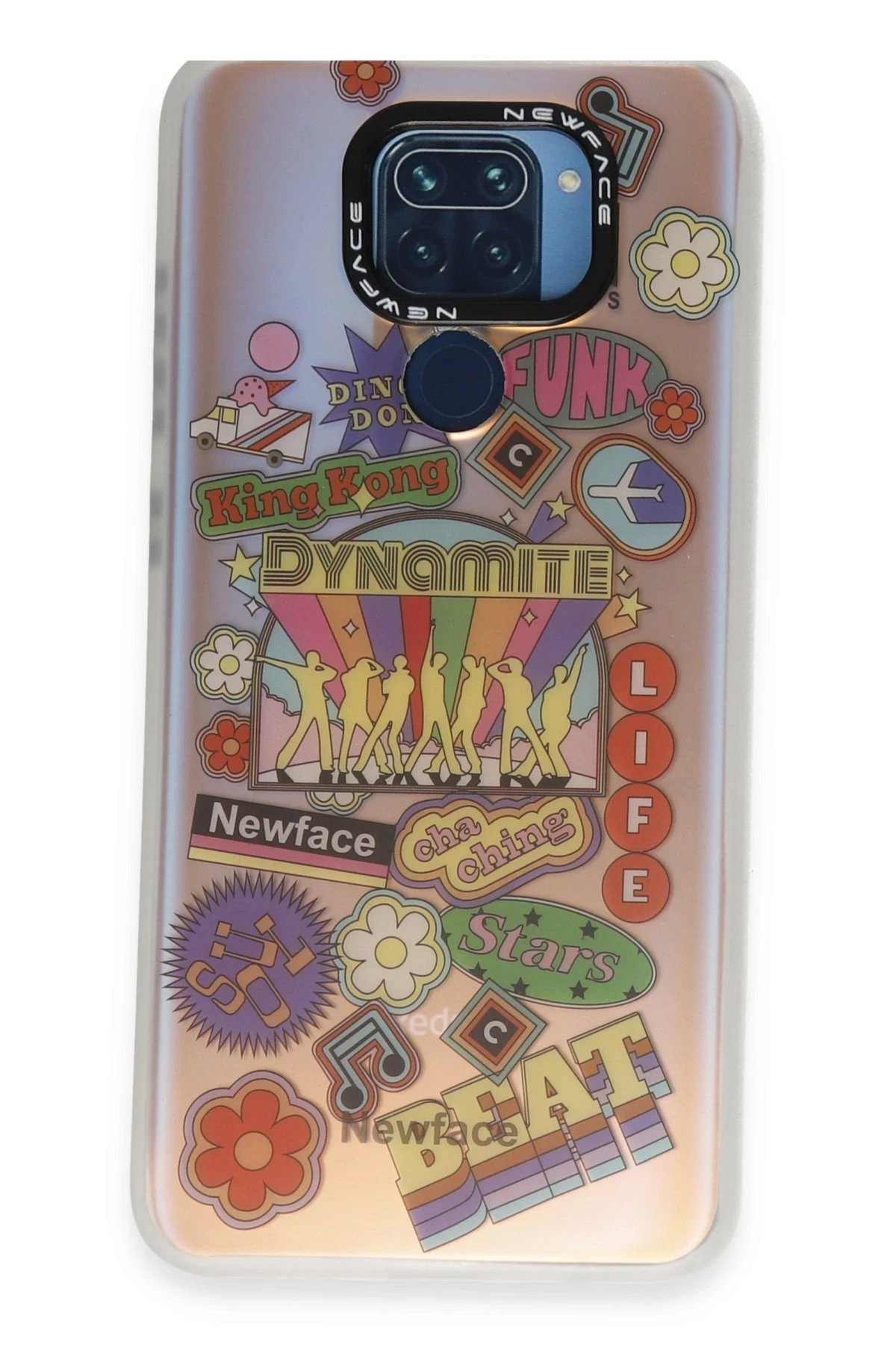 Xiaomi Redmi Note 9 Kılıf Estoril Desenli Kapak - Estoril - 14-(5796)