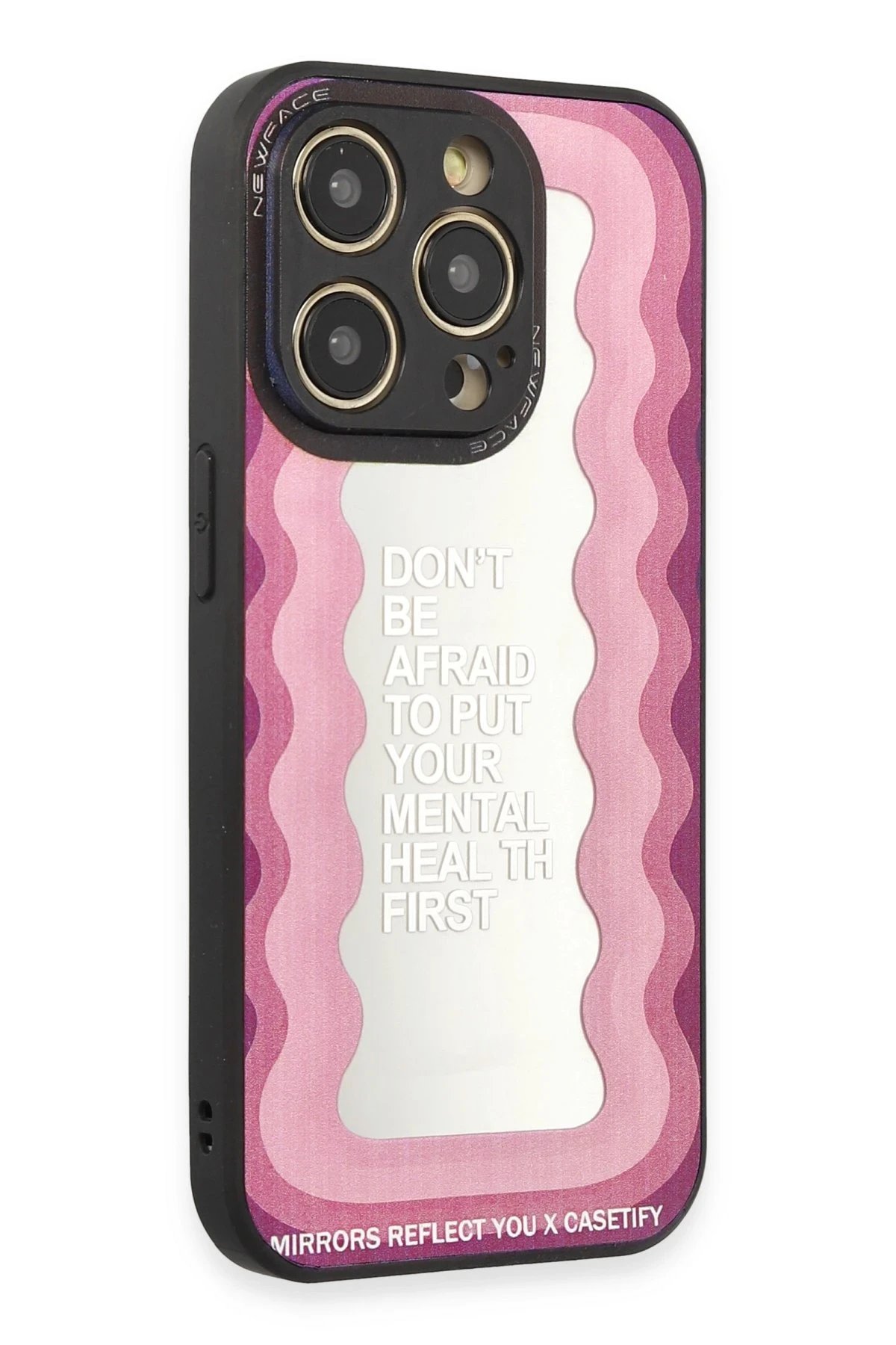 iPhone 12 Pro Max Kılıf Mirror Desenli Kapak - Mirror - 11-(5796)