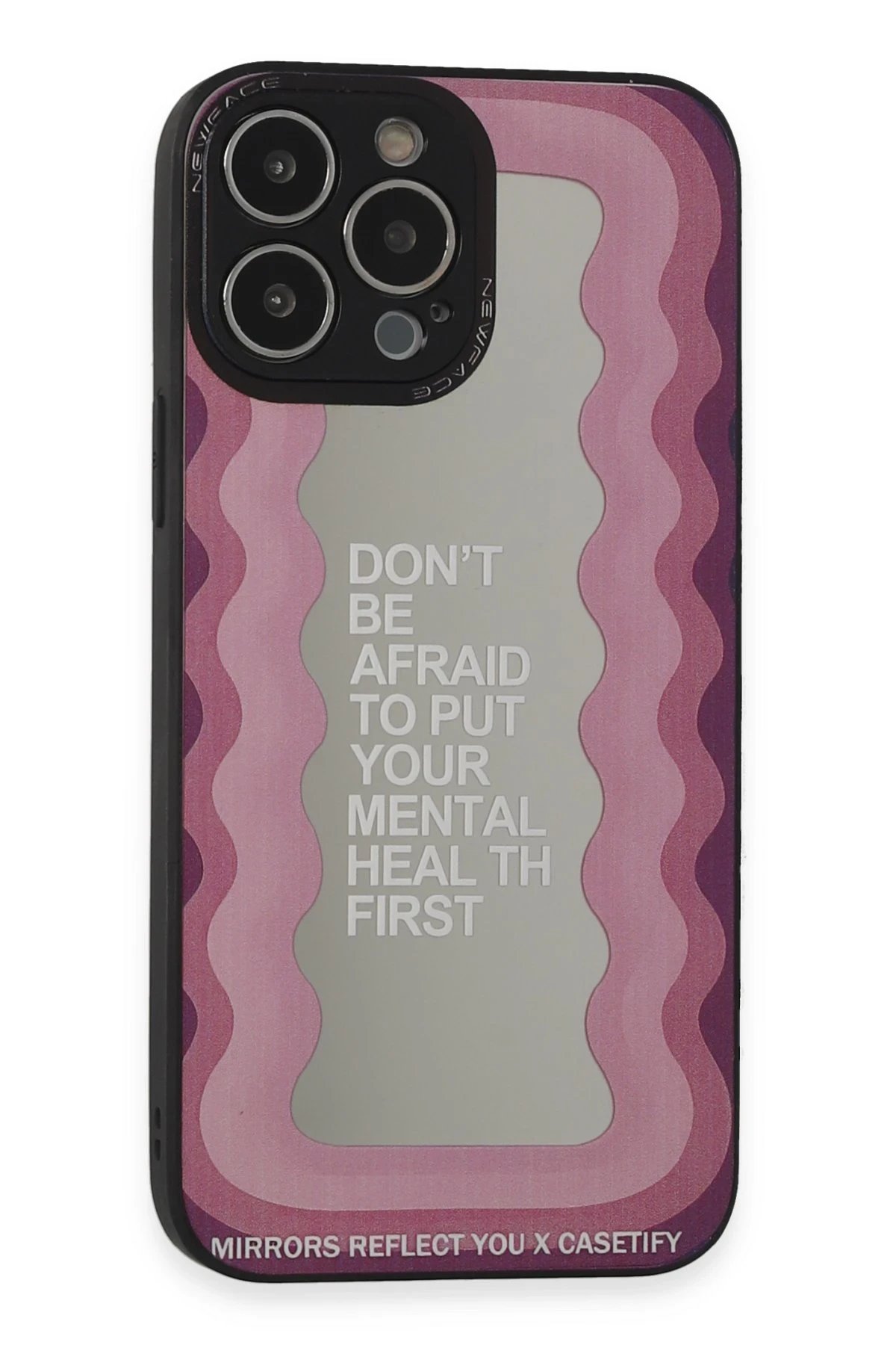 iPhone 13 Pro Max Kılıf Mirror Desenli Kapak - Mirror - 11-(5796)