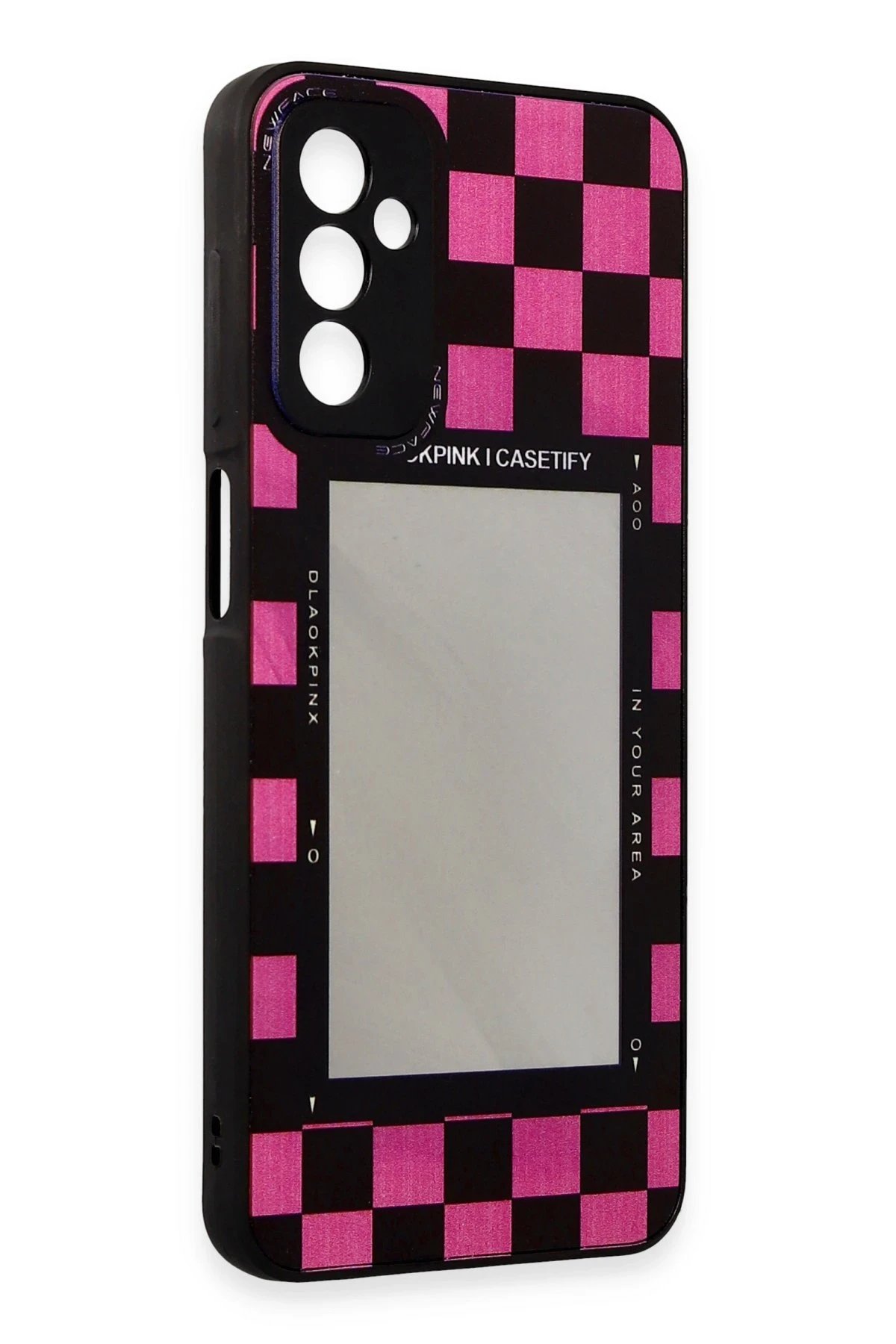 Samsung Galaxy M23 Kılıf Mirror Desenli Kapak - Mirror - 8-(5796)