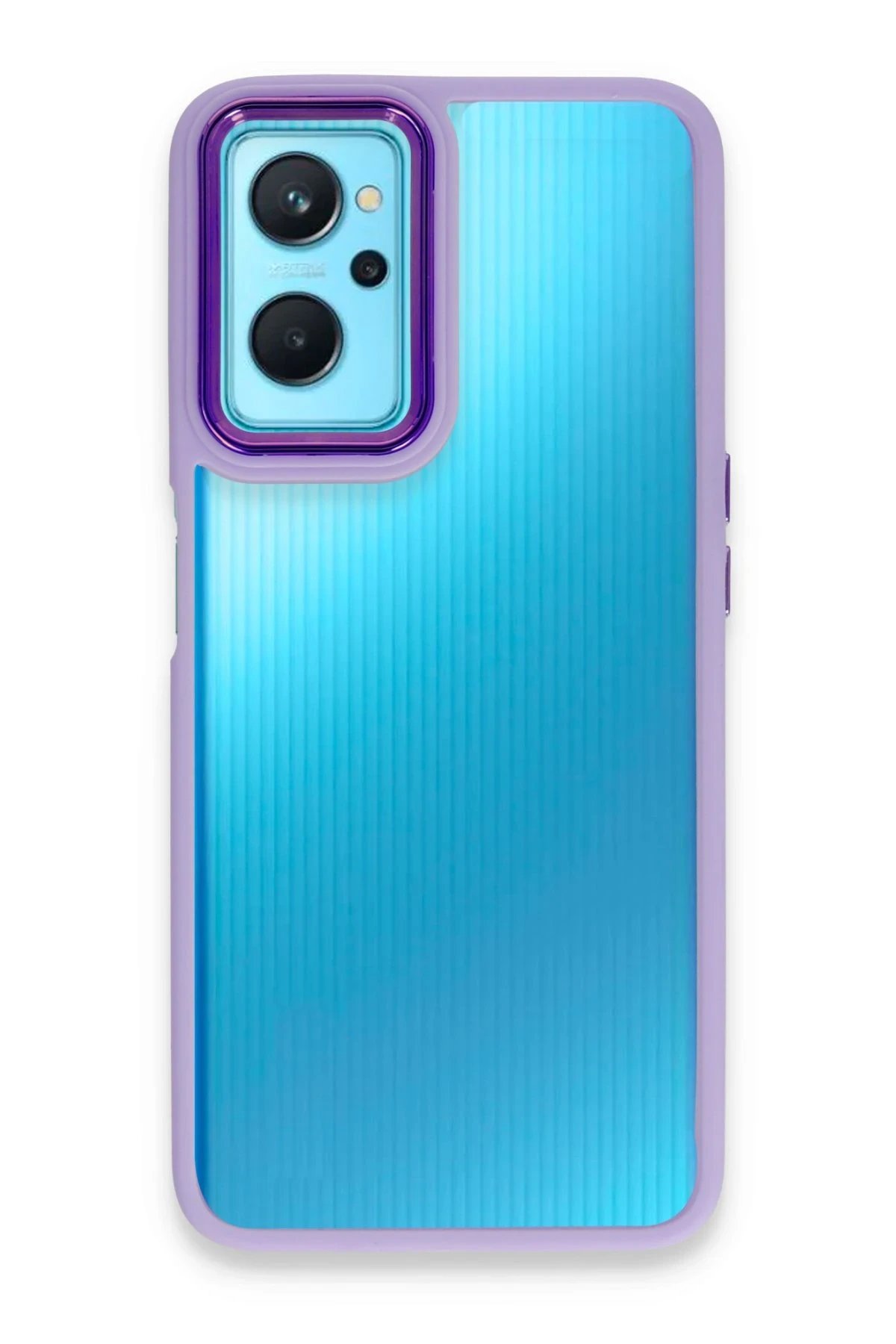 Realme 9i 4G Kılıf Dora Kapak - Lila-(5796)