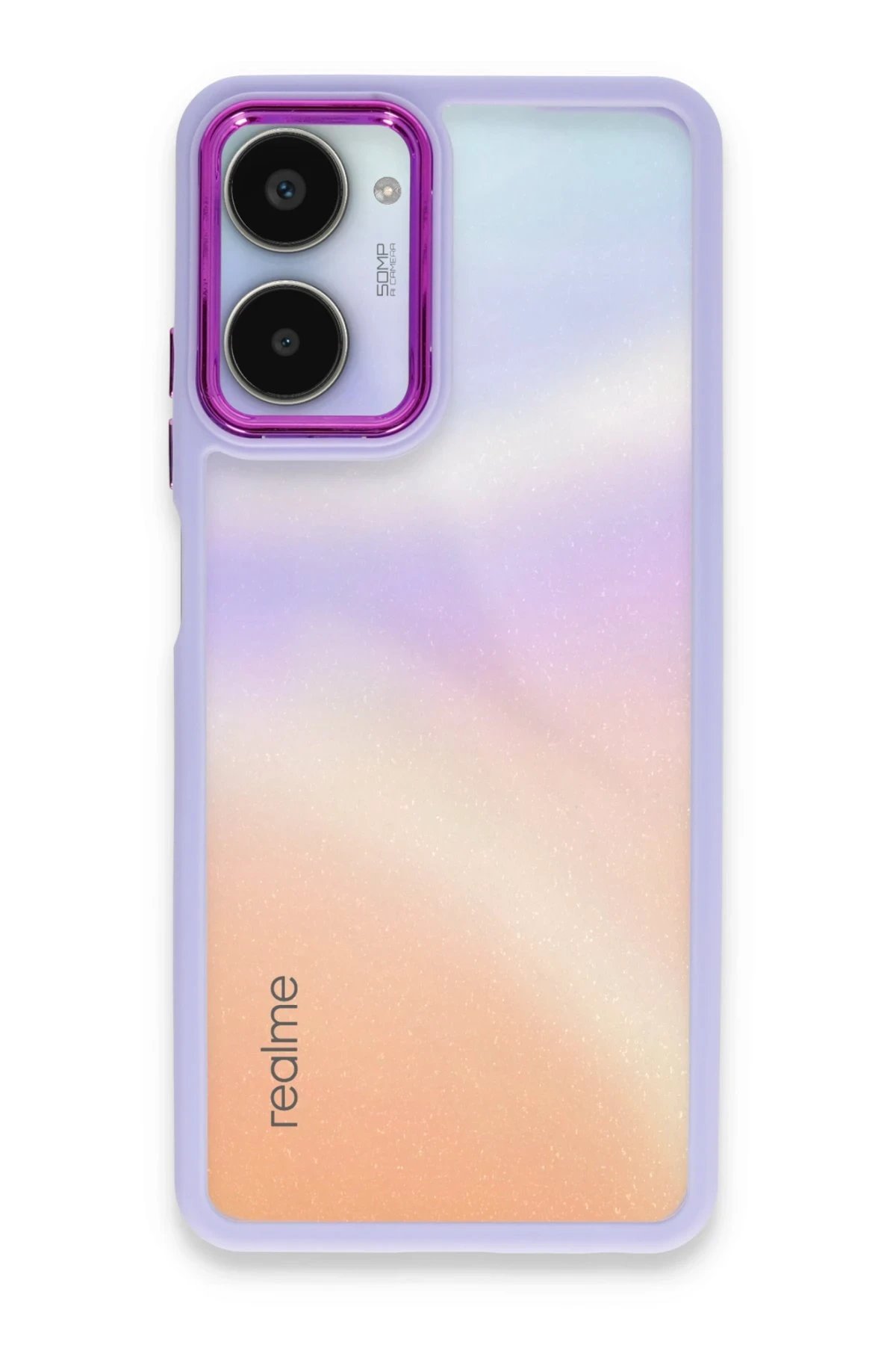 Realme 10 Pro 5G Kılıf Dora Kapak - Lila-(5796)
