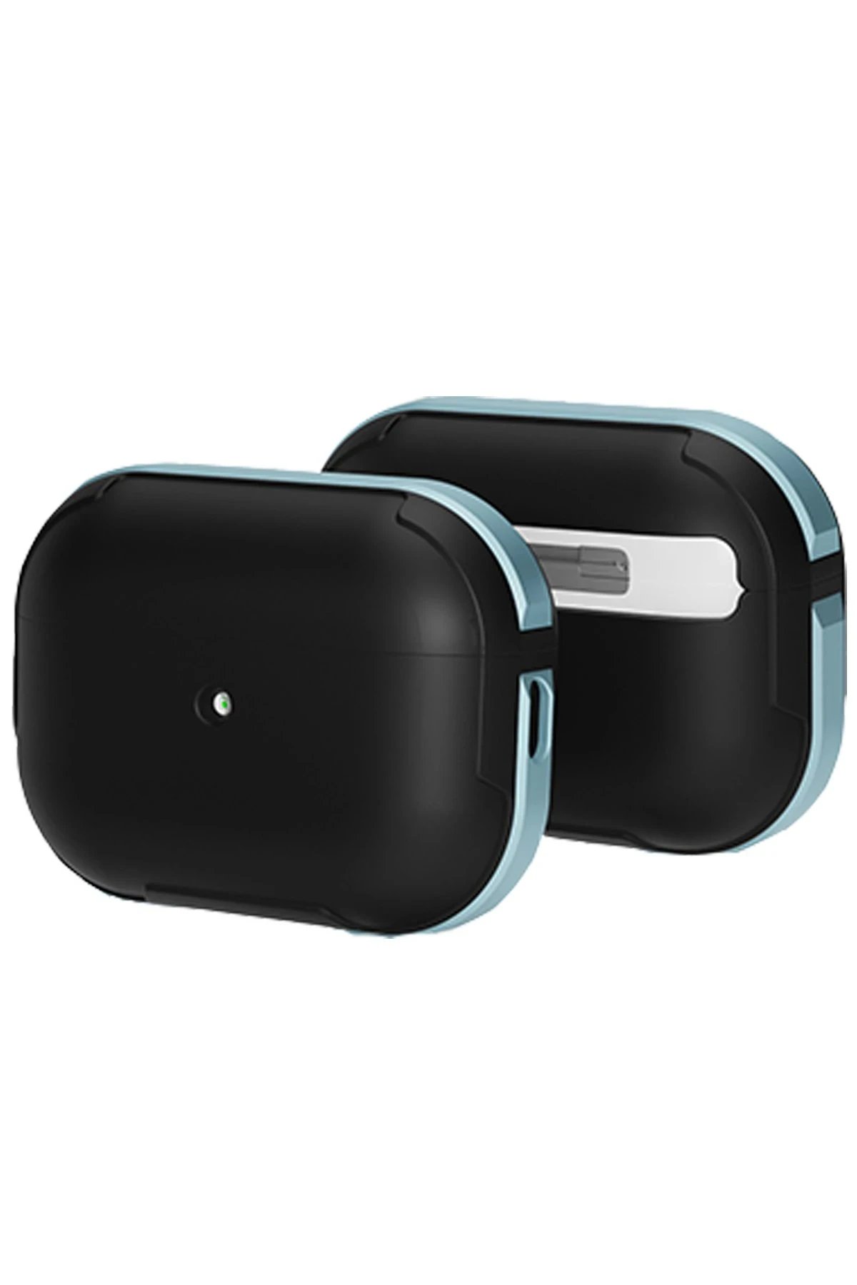 Airpods 3 (3.nesil) MO-A8 Armor Kılıf - Sierra Blue-(5796)