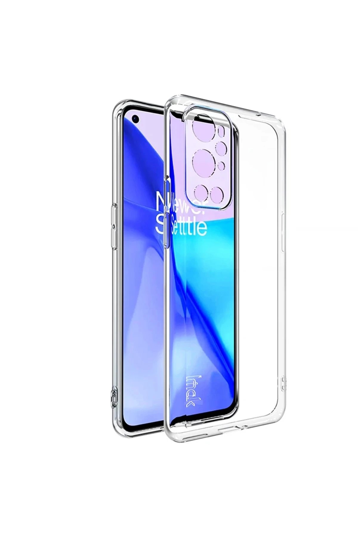 One Plus 9 Pro Kılıf Lüx Şeffaf Silikon-(5796)