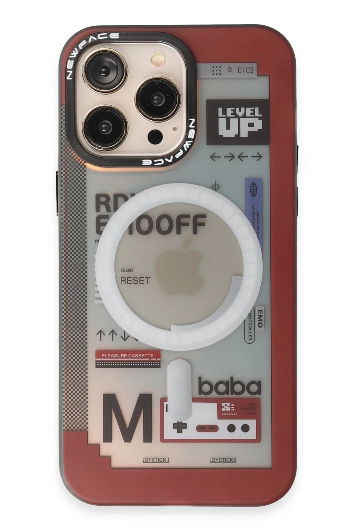 iPhone 13 Pro Max Kılıf Venüs Magneticsafe Desenli Kapak - Venüs - 11-(5796)