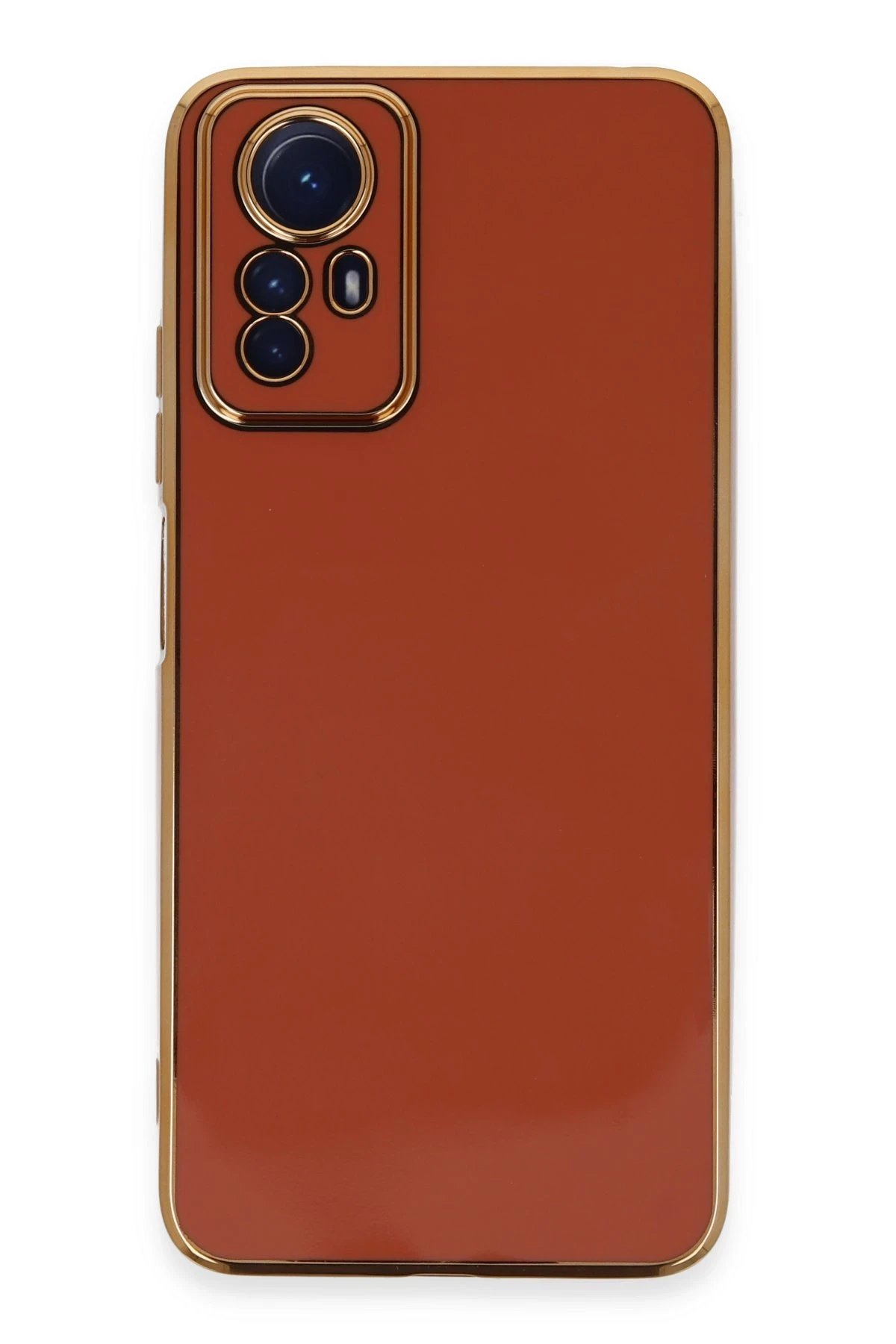 Xiaomi Redmi Note 12S Kılıf Volet Silikon - Kırmızı-(5796)