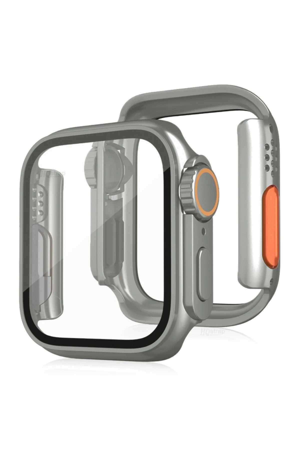 Apple Watch 41mm Watch 49mm Kasa Dönüştürücü ve Ekran Koruyucu - Yıldız Işığı-(5796)