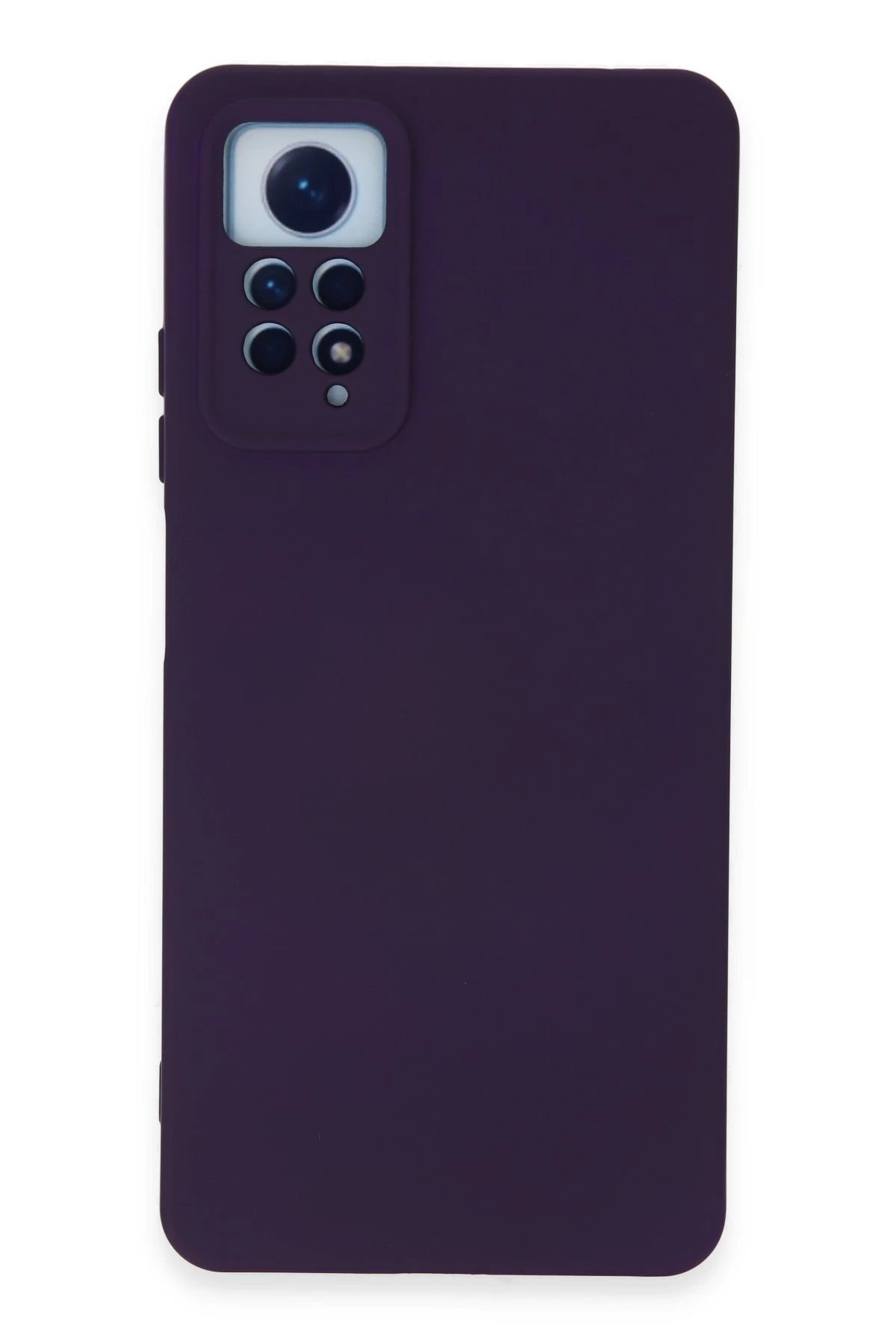 Xiaomi Redmi Note 12 Pro 4G Kılıf Nano içi Kadife Silikon - Mor-(5796)