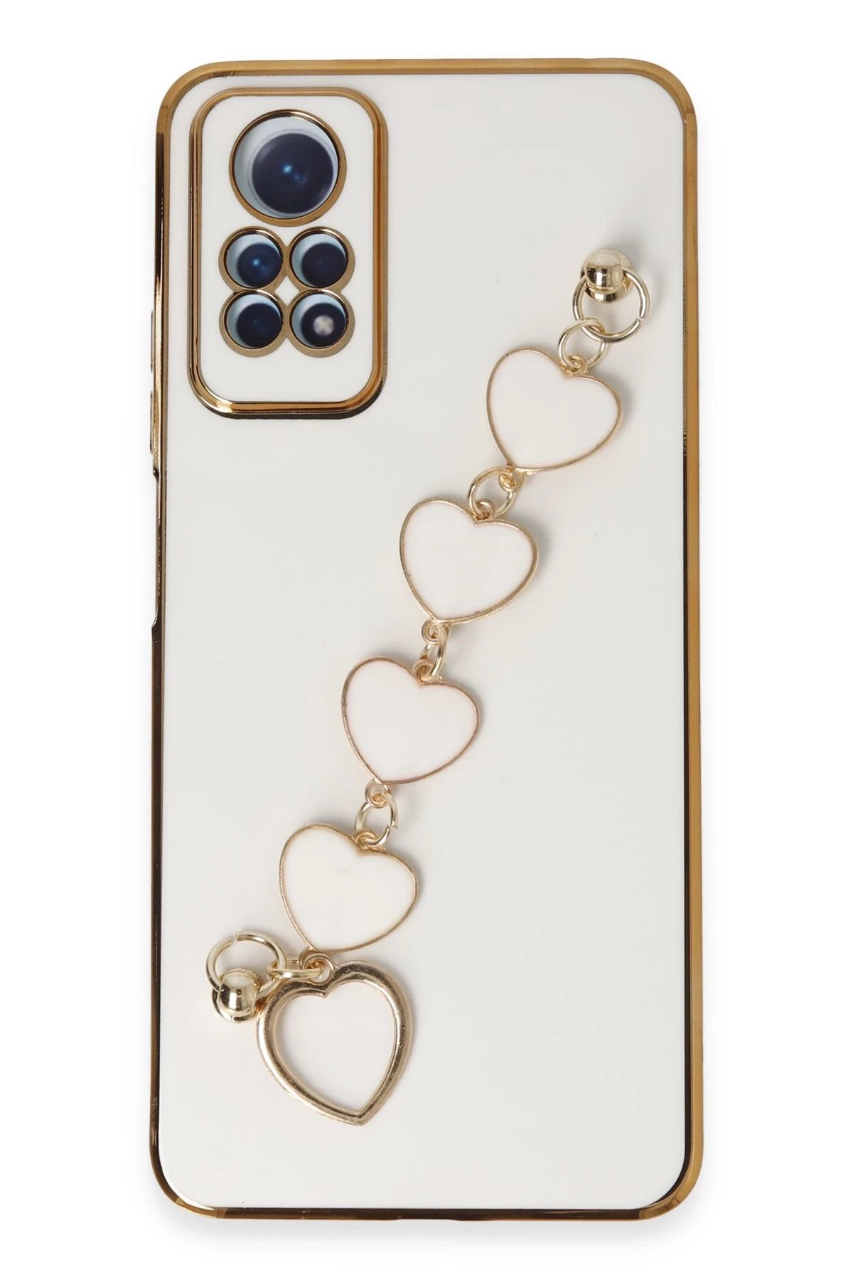 Xiaomi Redmi Note 12 Pro 4G Kılıf Esila Silikon - Beyaz-(5796)