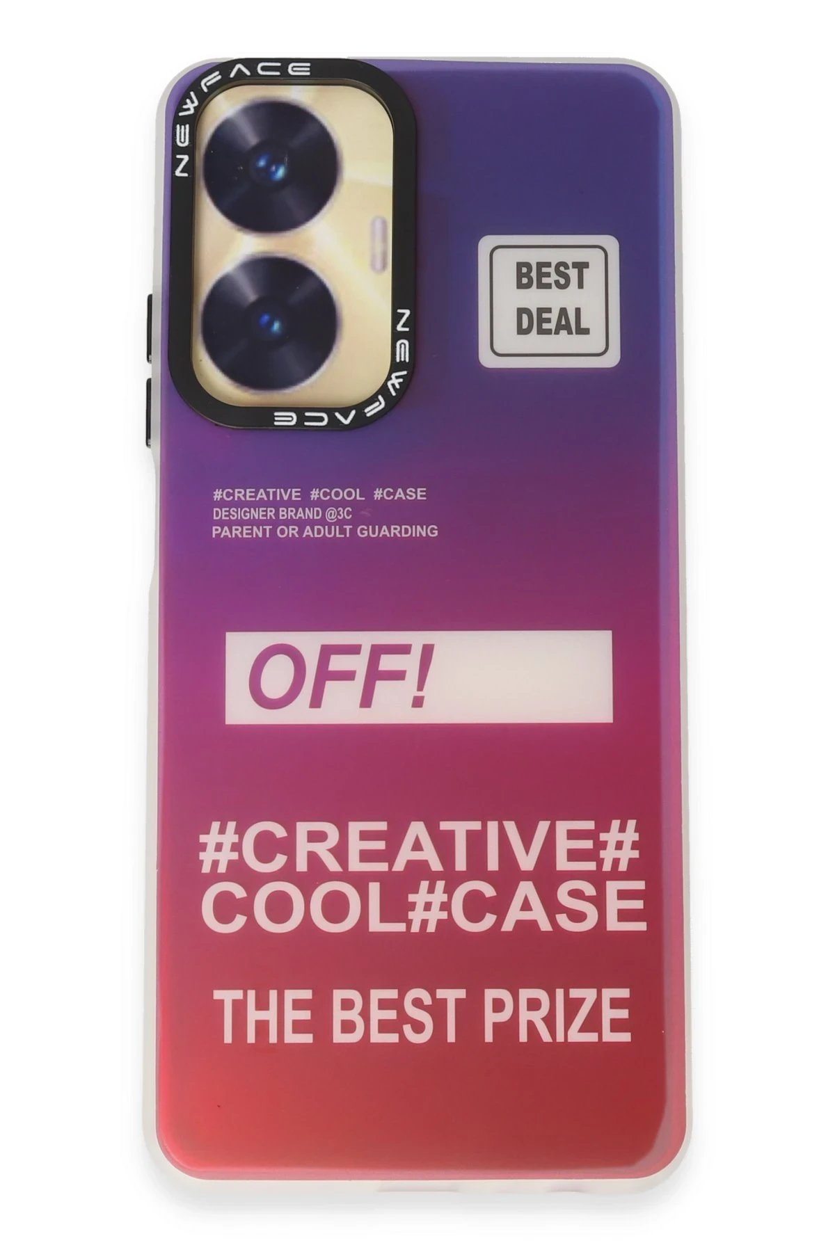 Realme C55 Kılıf Estoril Desenli Kapak - Estoril - 9-(5796)