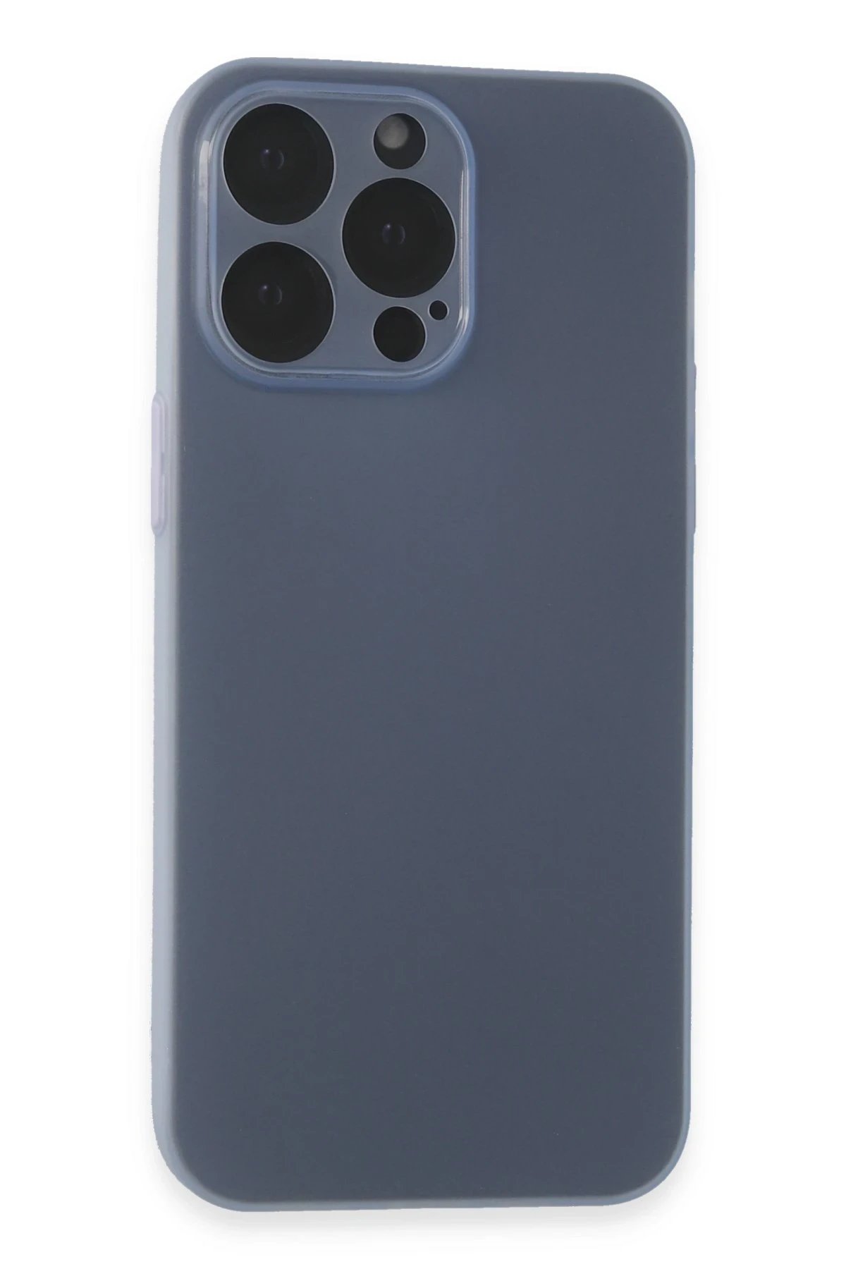 iPhone 15 Pro Kılıf Puma Silikon - Mavi-(5796)