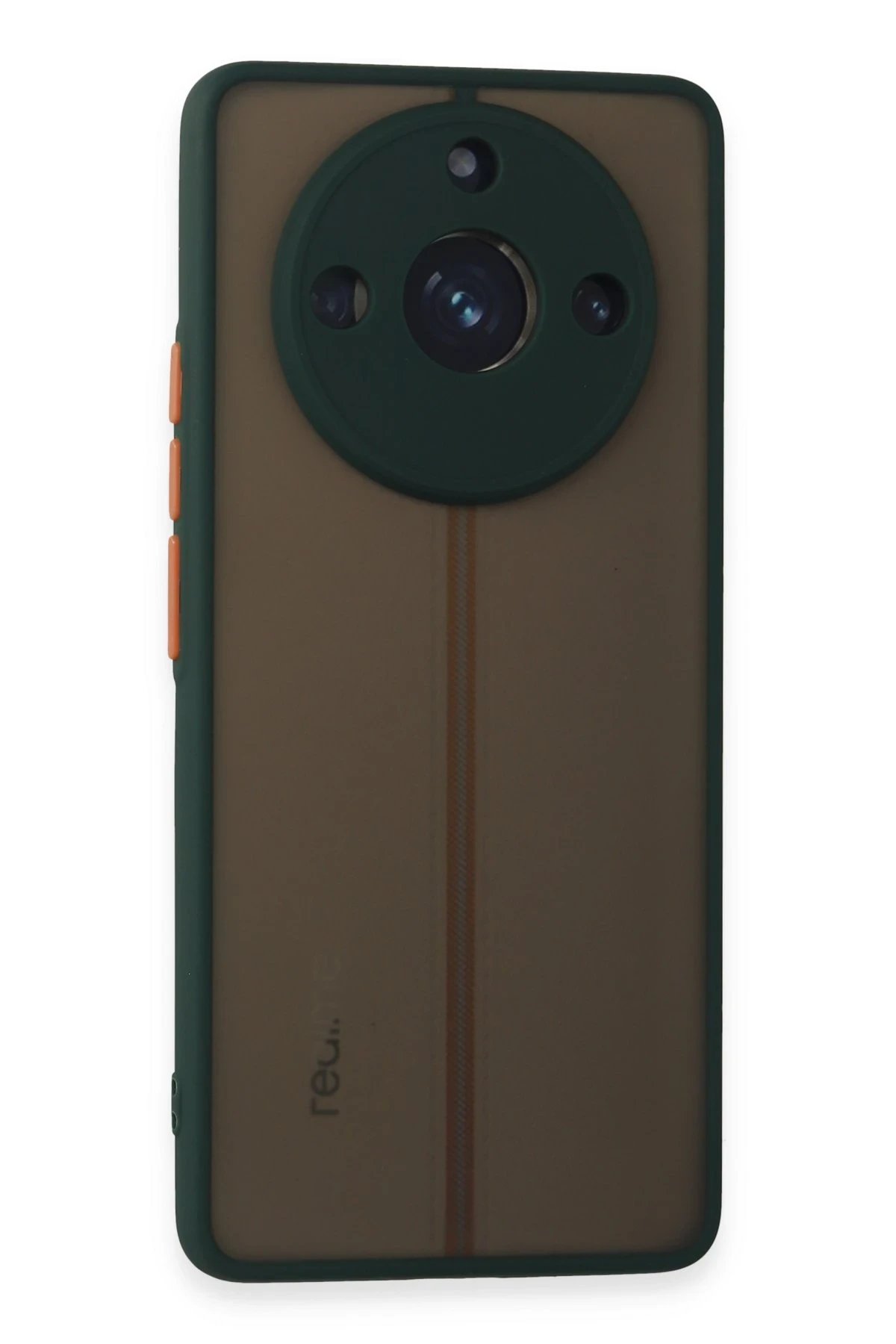 Realme 11 Pro Kılıf Montreal Silikon Kapak - Yeşil-(5796)