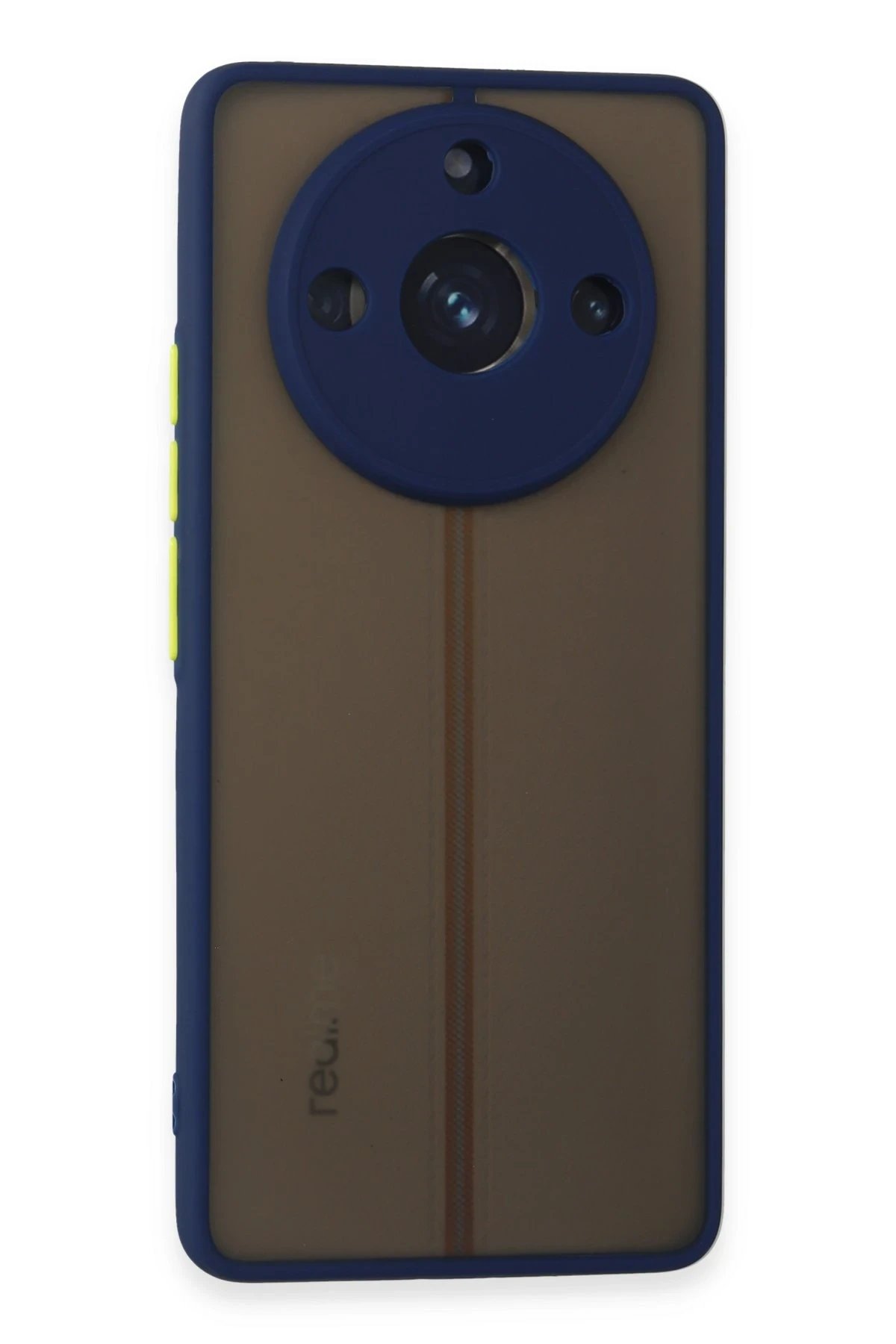 Realme 11 Pro Kılıf Montreal Silikon Kapak - Lacivert-(5796)