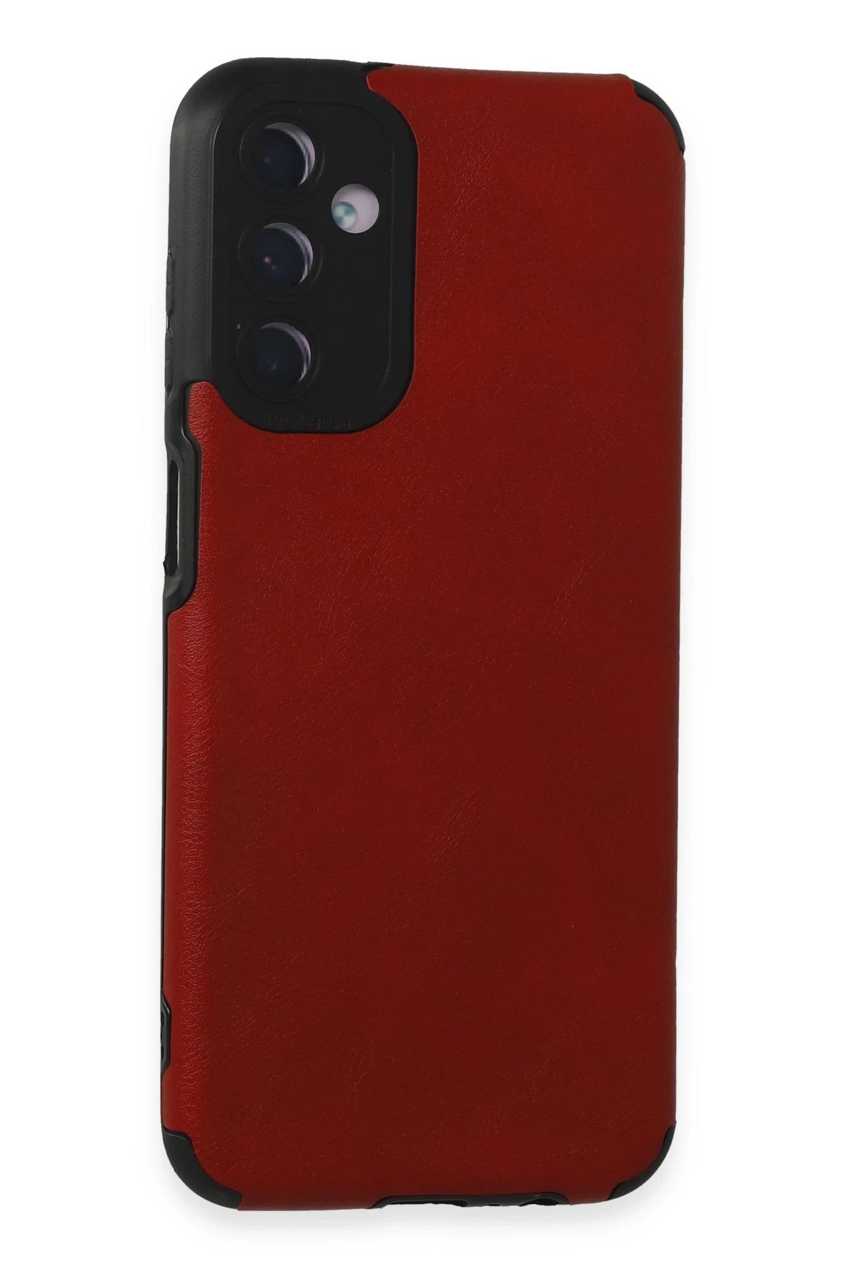 Samsung Galaxy M14 5G Kılıf Loop Deri Silikon - Kırmızı-(5796)