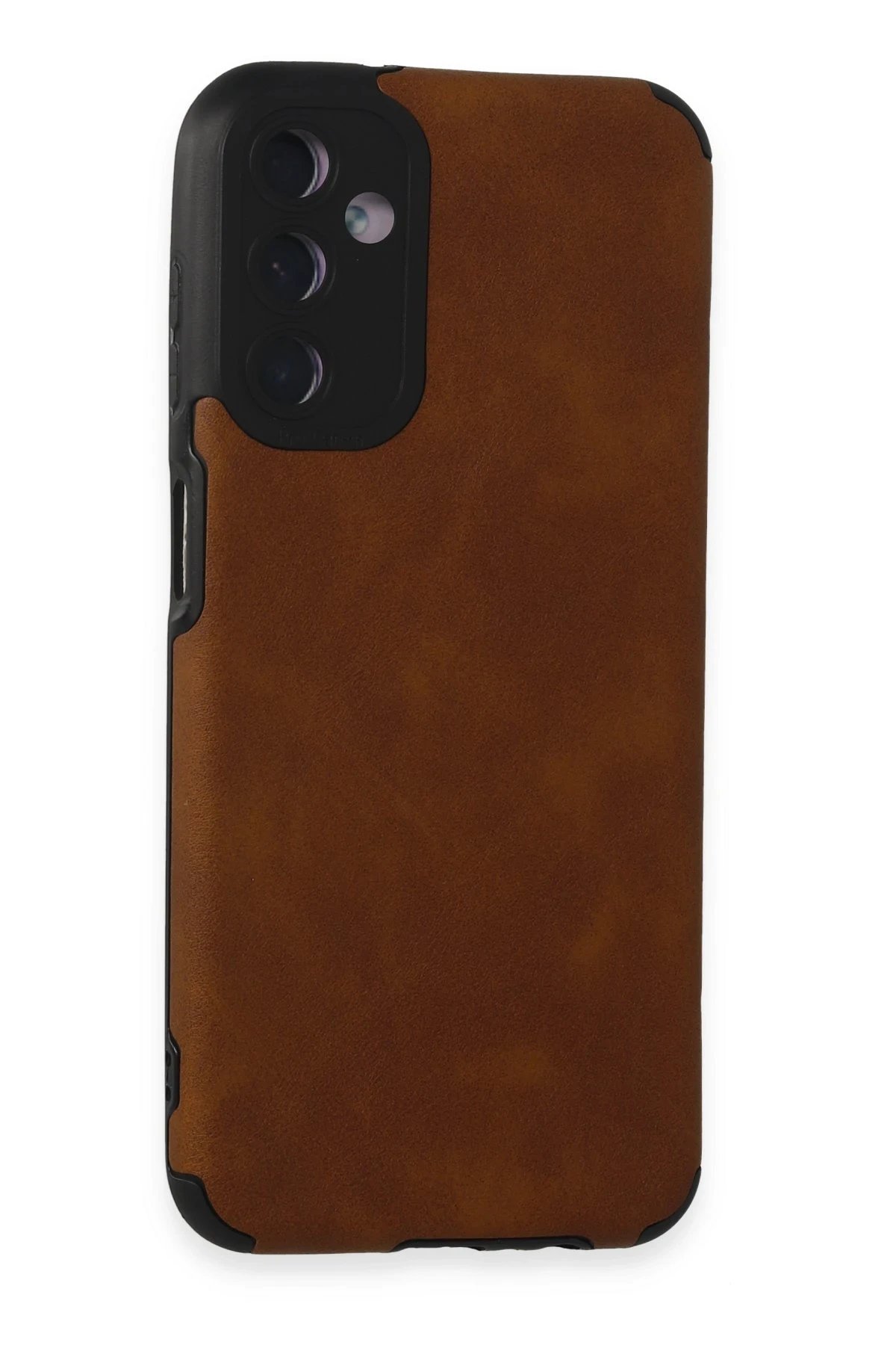 Samsung Galaxy M14 5G Kılıf Loop Deri Silikon - Kahverengi-(5796)