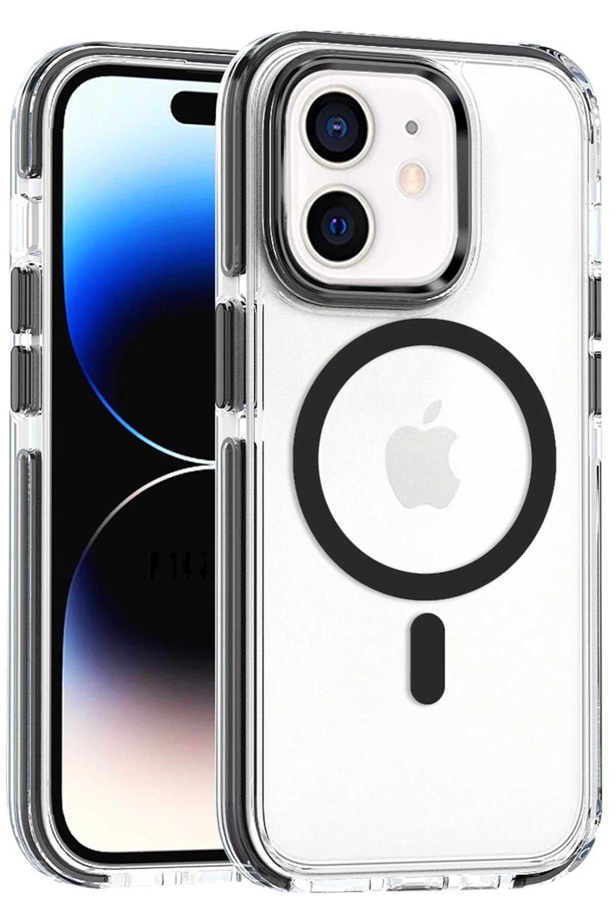 iPhone 11 Bella Magsafe Kapak - Siyah-(5796)