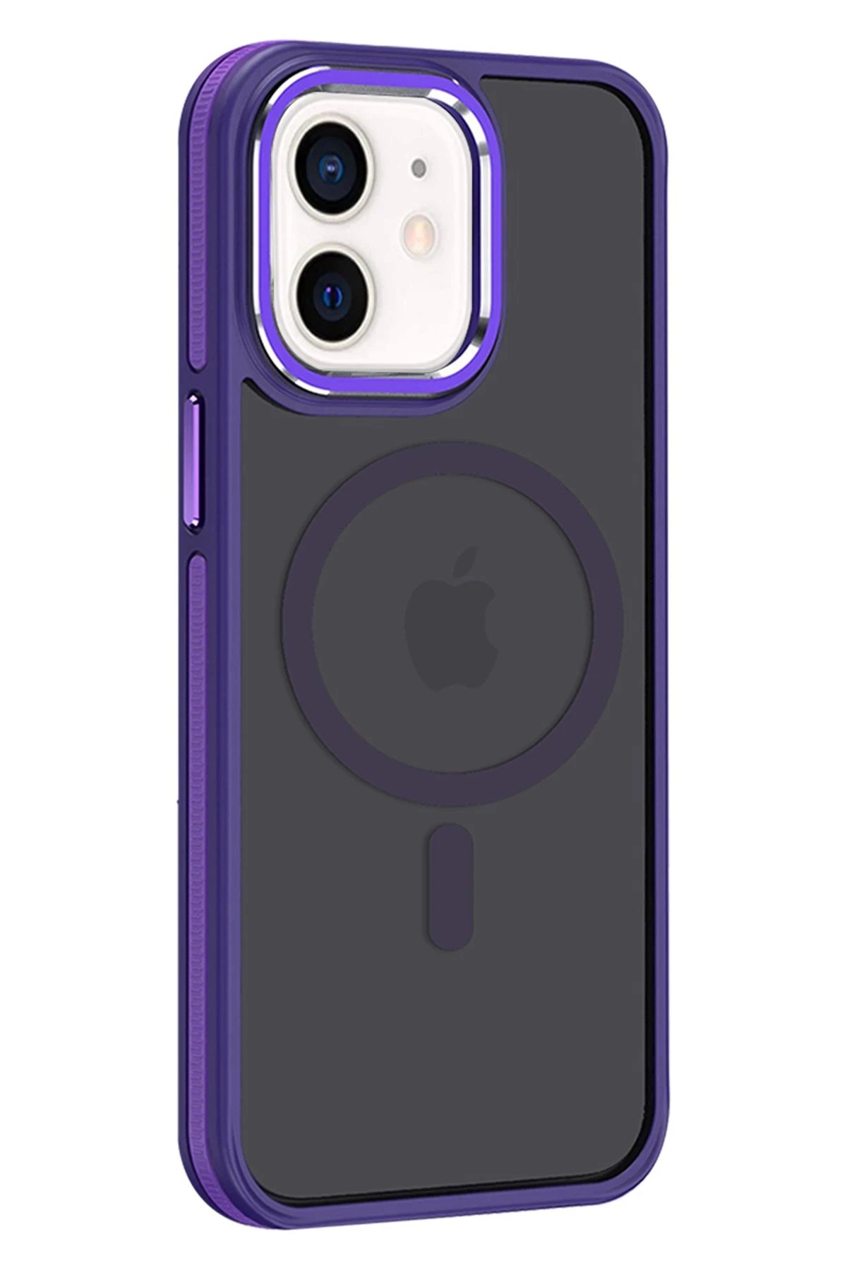 iPhone 11 Winner Magsafe Kapak - Derin Mor-(5796)