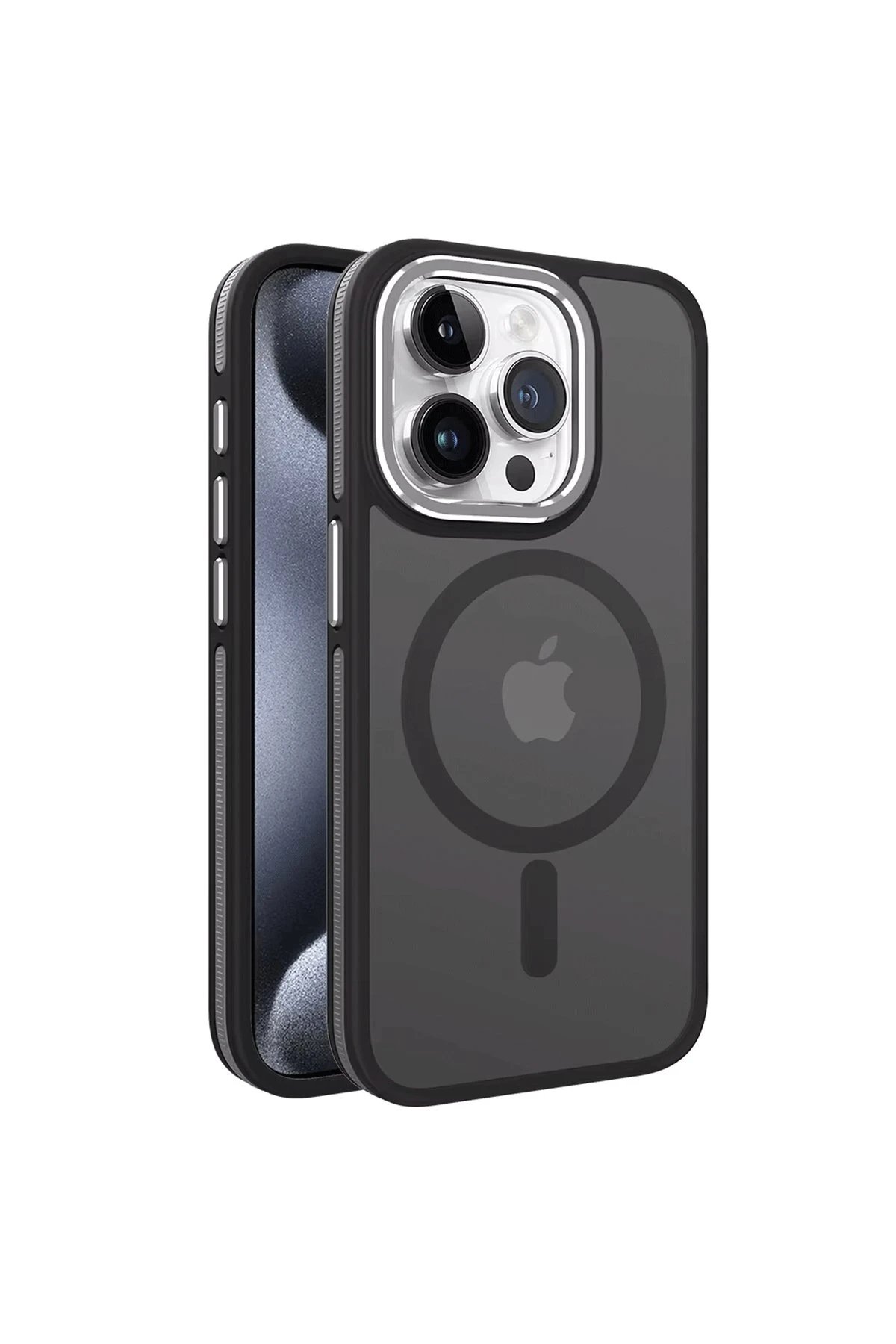 iPhone 14 Pro Winner Magsafe Kapak - Siyah-(5796)