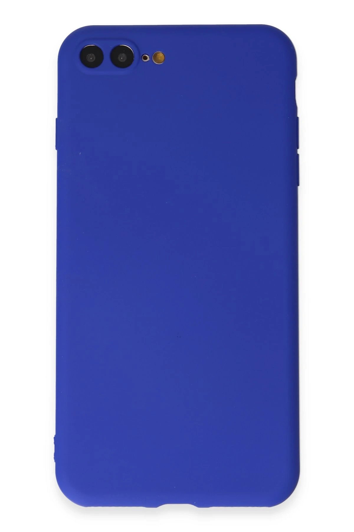 iPhone 7 Plus Kılıf First Silikon - Koyu Mavi-(5796)