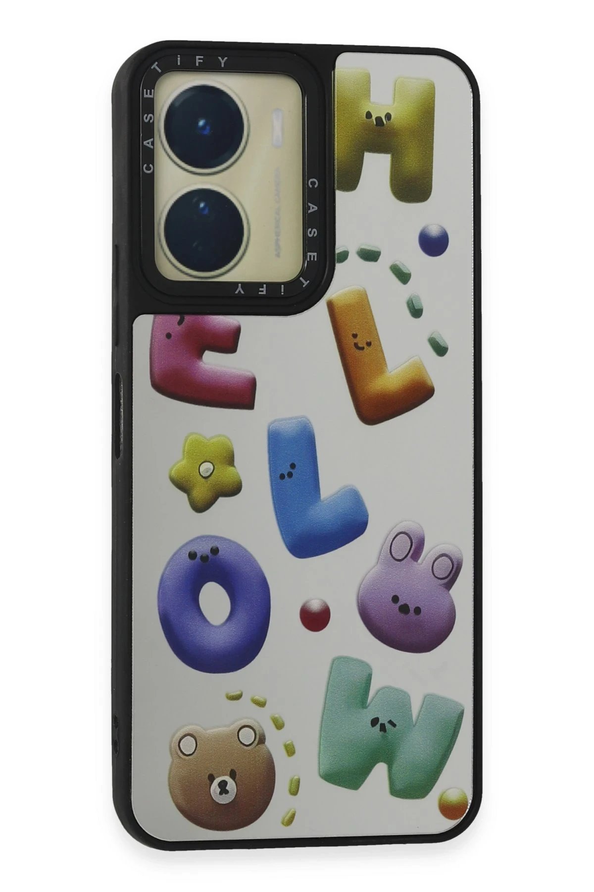 Vivo Y16 Kılıf Mirror Desenli Kapak - Mirror - 15-(5796)