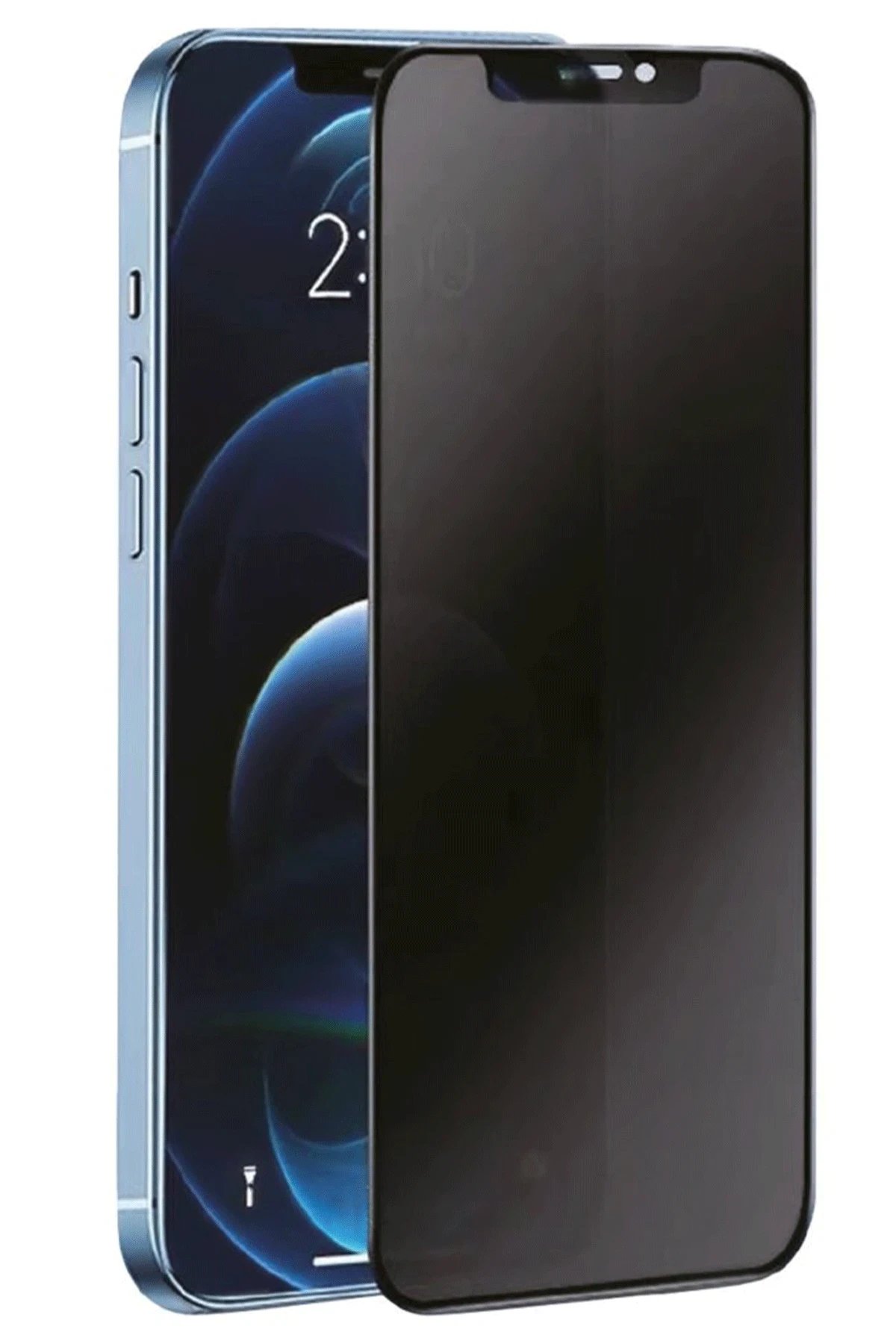 iPhone 14 Pro 3D Antistatik Hayalet Cam Ekran Koruyucu-(5796)