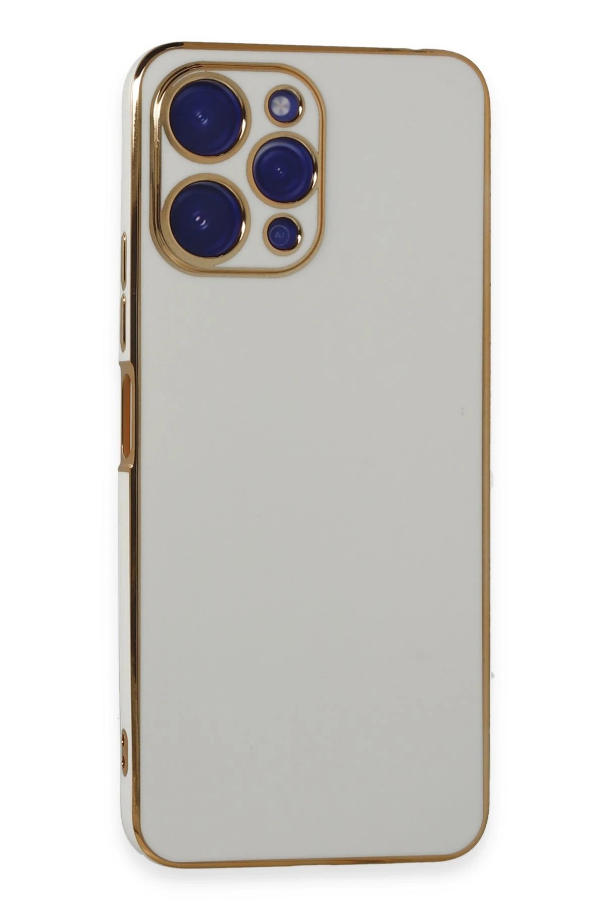 Xiaomi Poco M6 Pro 5G Kılıf Volet Silikon - Beyaz-(5796)