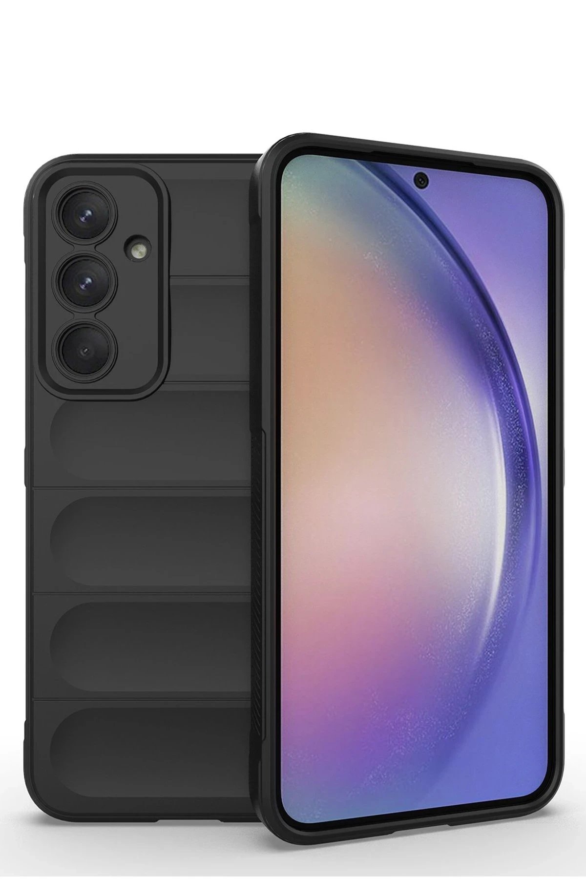 Samsung Galaxy M14 5G Kılıf Optimum Silikon - Siyah-(5796)