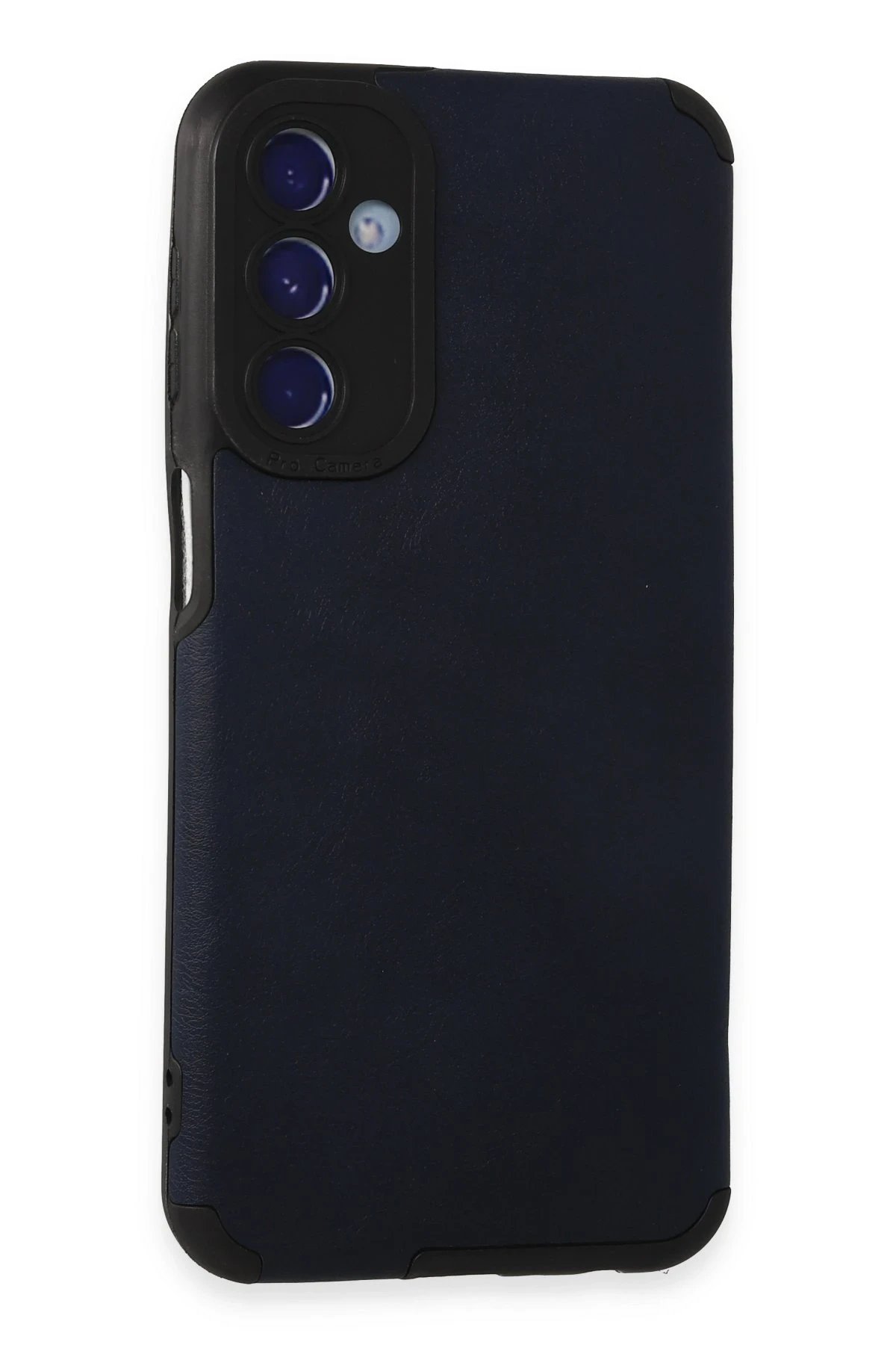 Samsung Galaxy M34 5G Kılıf Loop Deri Silikon - Lacivert-(5796)