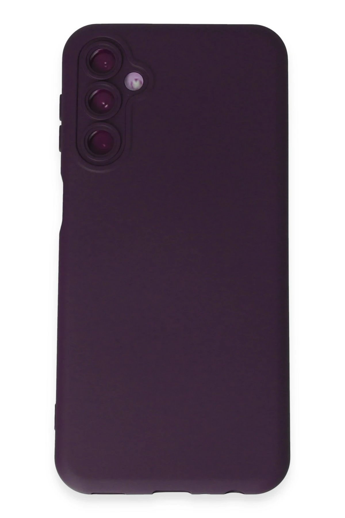 Samsung Galaxy M34 5G Kılıf Nano içi Kadife Silikon - Mor-(5796)