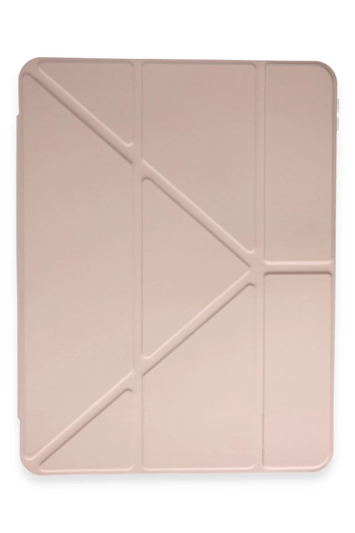 Xiaomi Pad 6 Kılıf Kalemlikli Mars Tablet Kılıfı - Rose Gold-(5796)