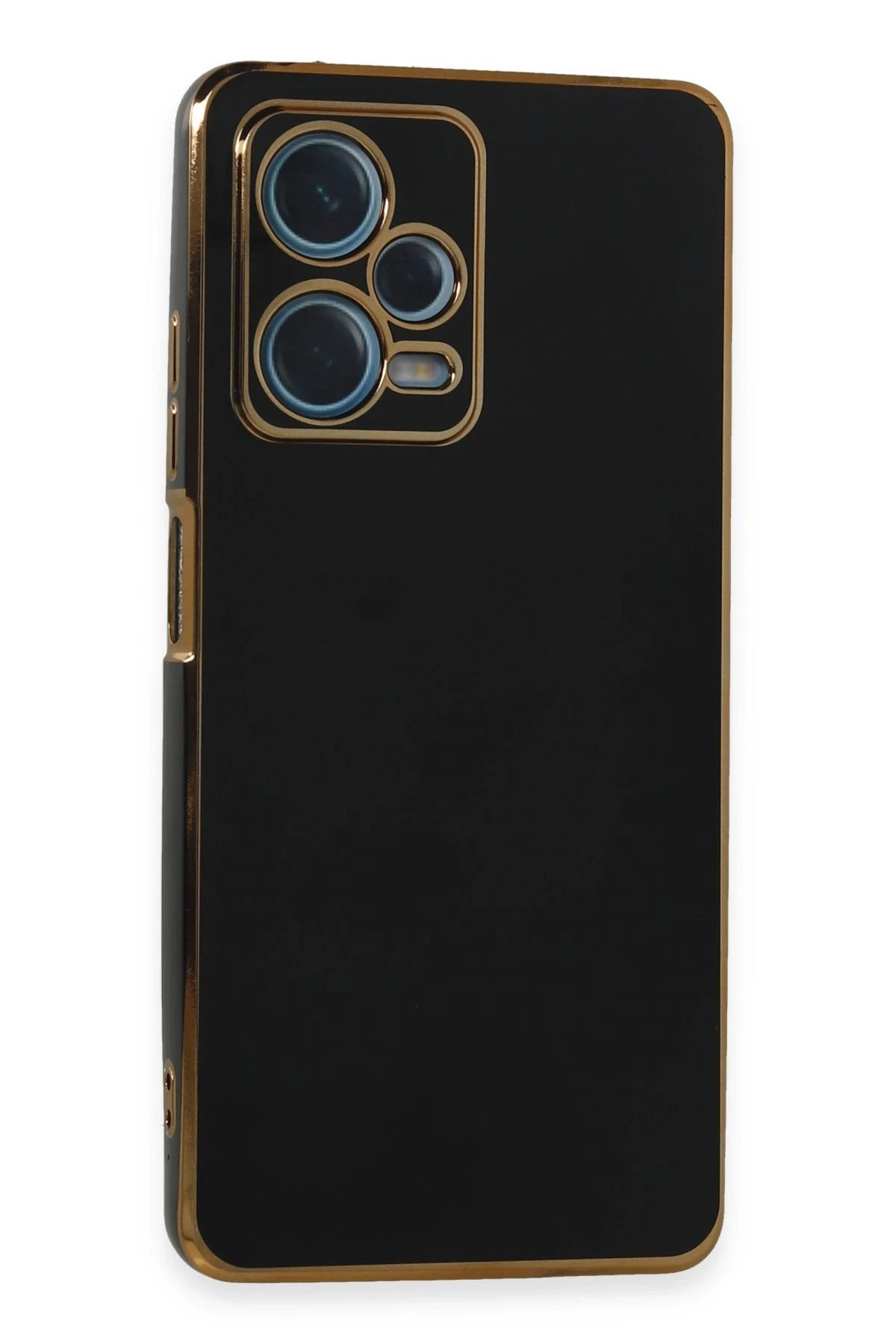 Xiaomi Redmi Note 12 Pro Plus Kılıf Volet Silikon - Siyah-(5796)