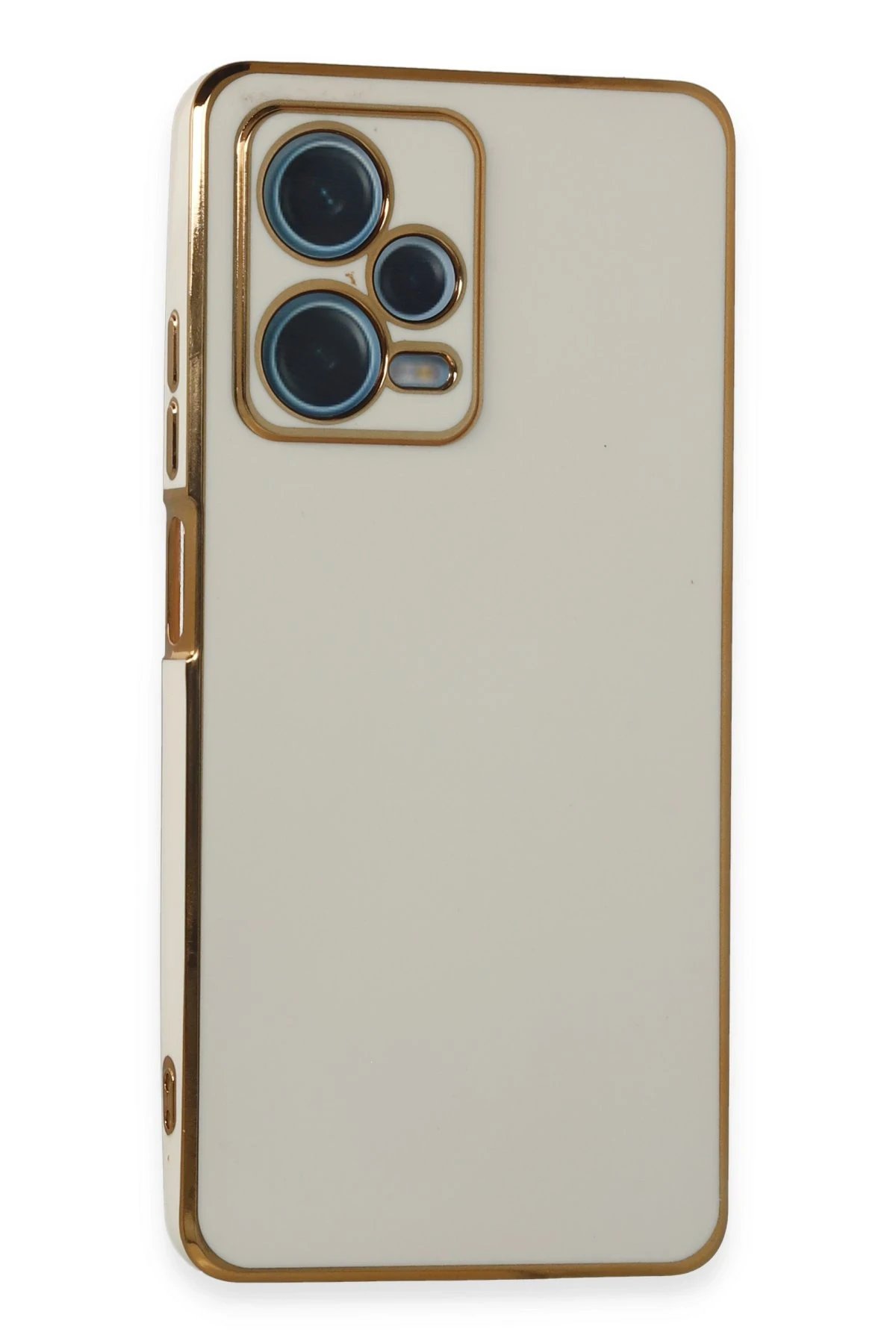 Xiaomi Redmi Note 12 Pro Plus Kılıf Volet Silikon - Beyaz-(5796)