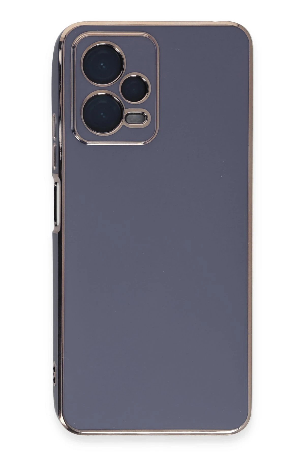 Xiaomi Redmi Note 12 Pro Plus Kılıf Volet Silikon - Mavi-(5796)