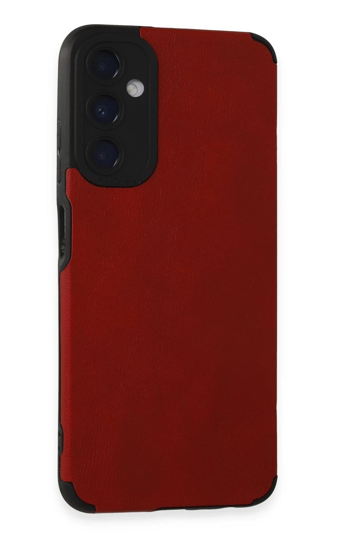 Samsung Galaxy A05S Kılıf Loop Deri Silikon - Kırmızı-(5796)